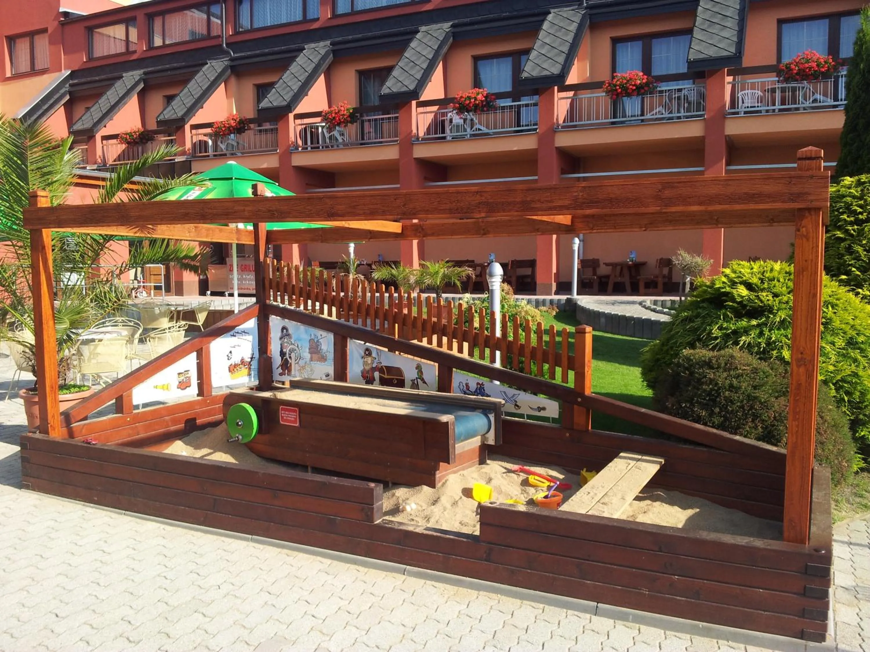 Garden in OREA Resort Panorama Moravský kras