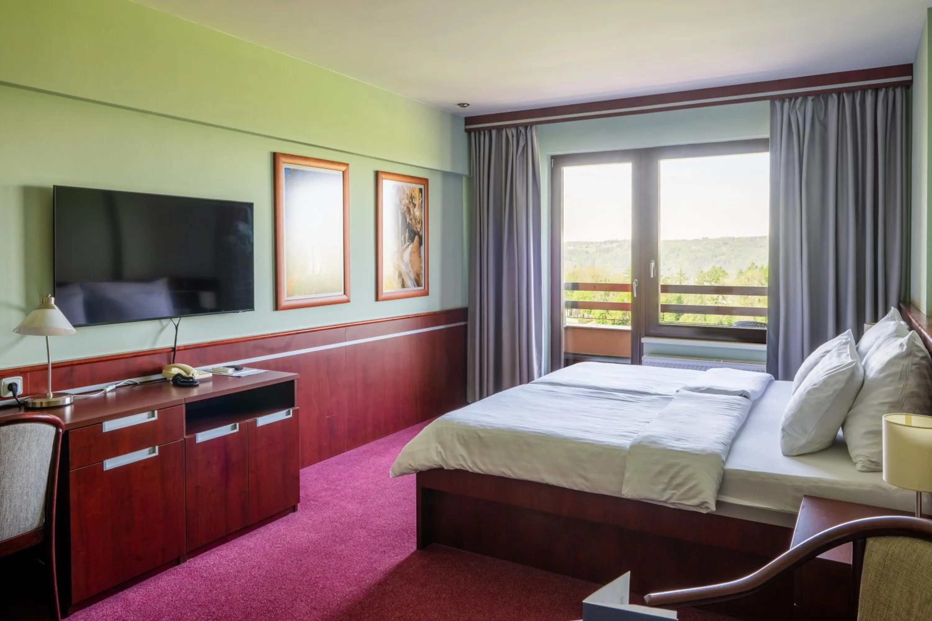 Bedroom, Bed in OREA Resort Panorama Moravský kras