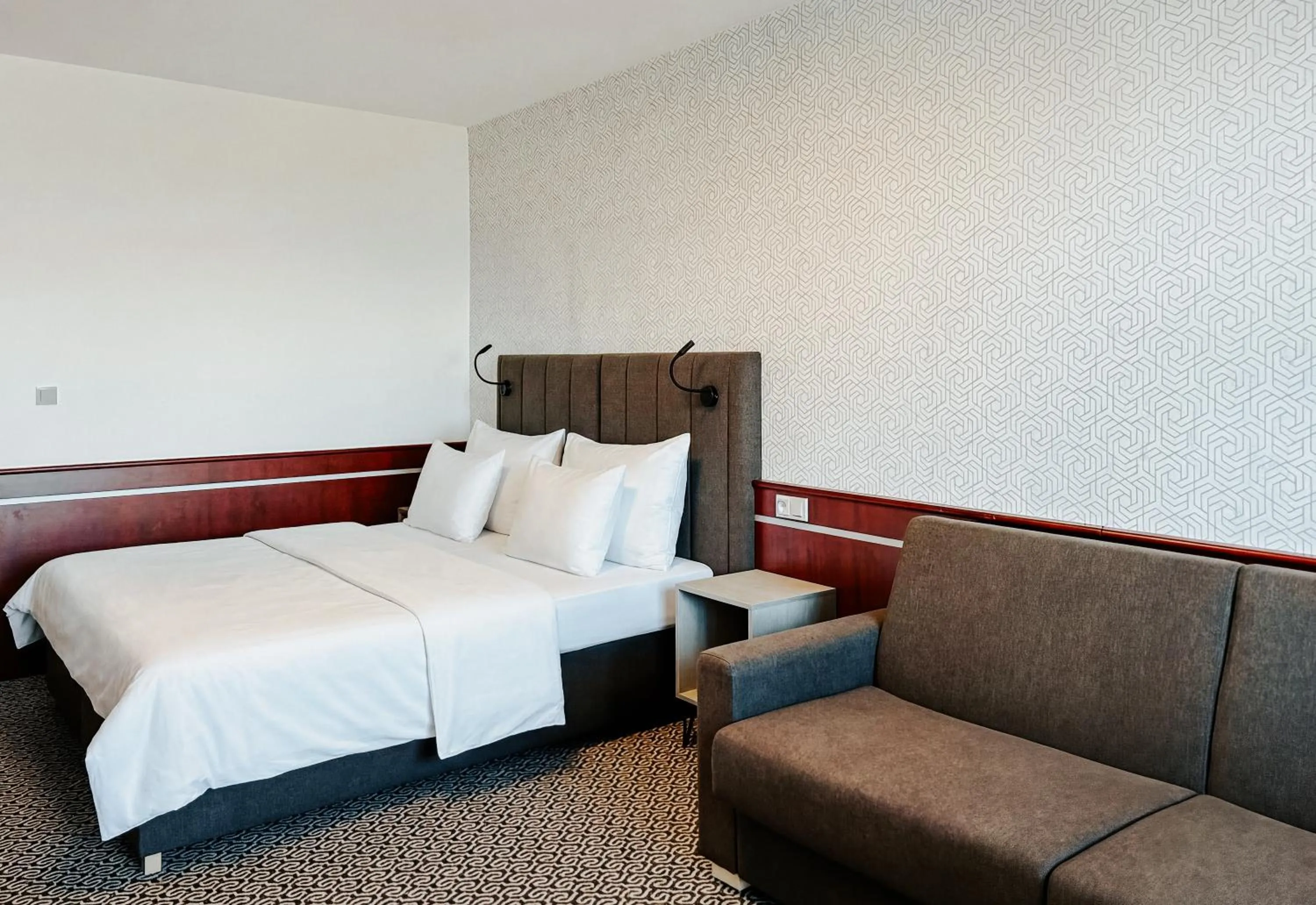 Bed in OREA Resort Panorama Moravský kras