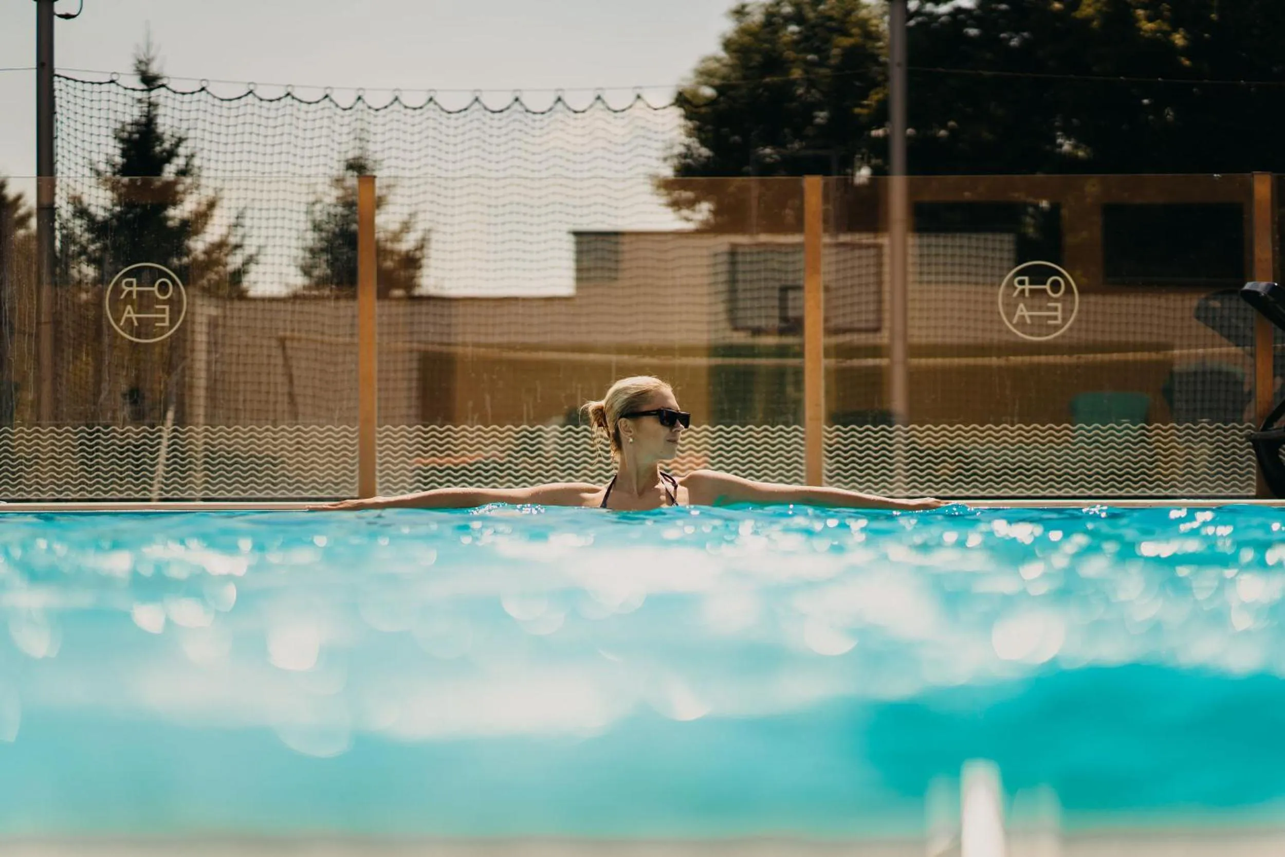 Swimming pool in OREA Resort Panorama Moravský kras