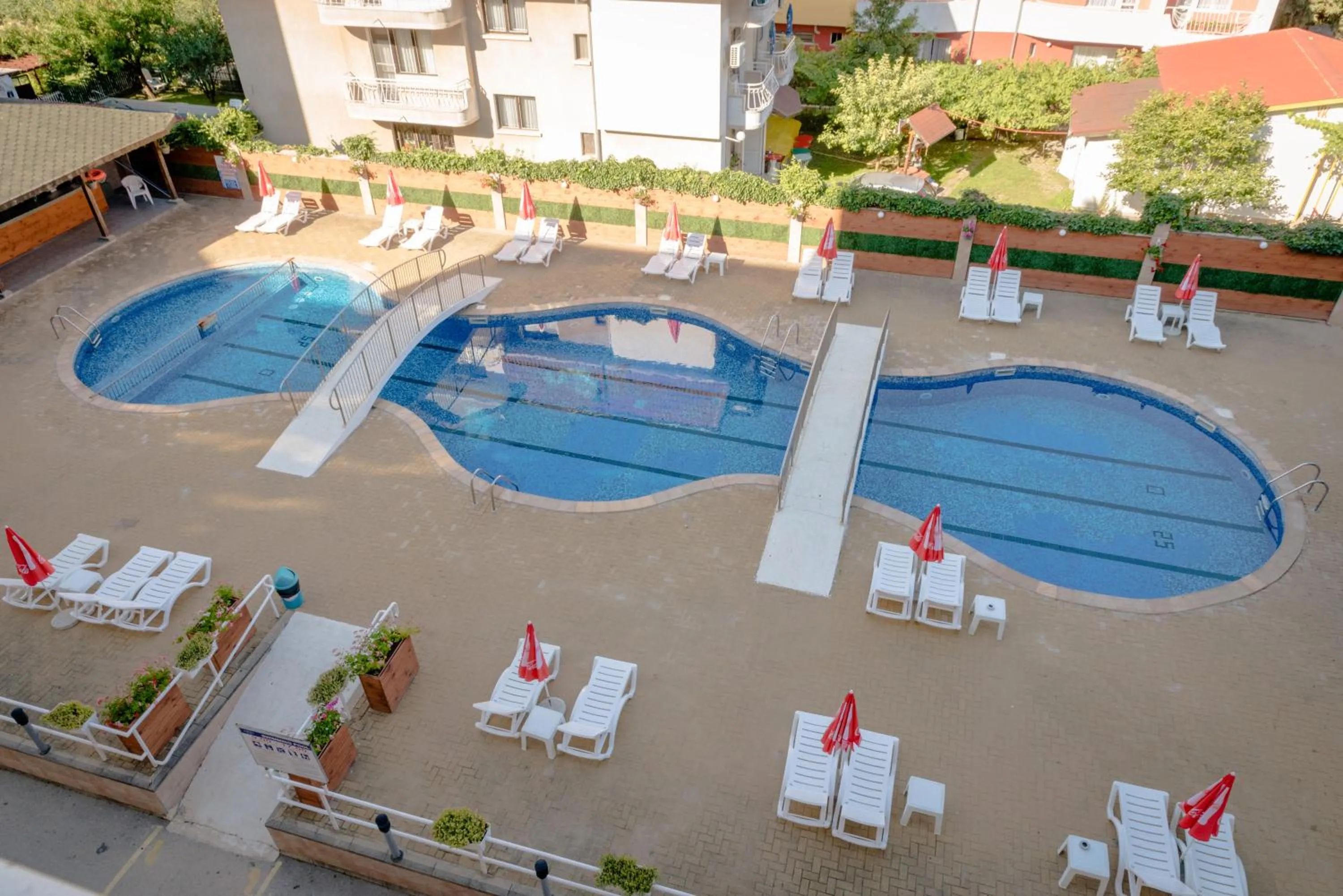 Swimming pool in Villa Aurora