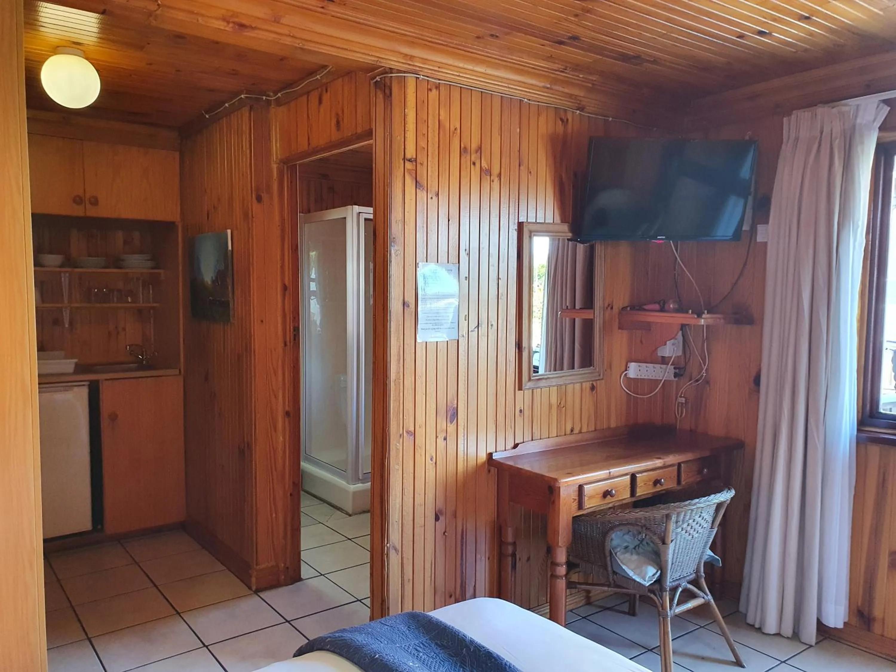 Seating area in Lakeside Accommodation