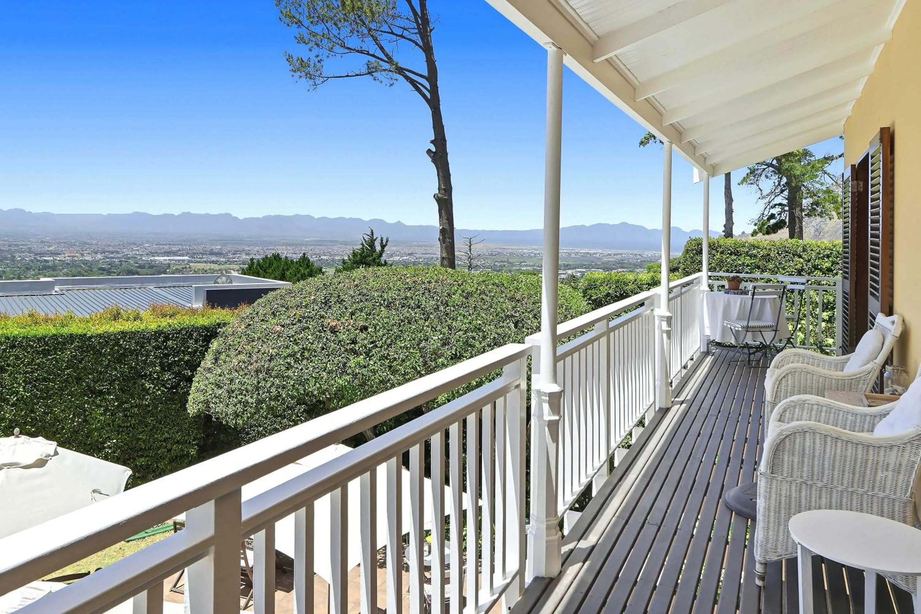 Balcony/Terrace in High Timbers Lodge