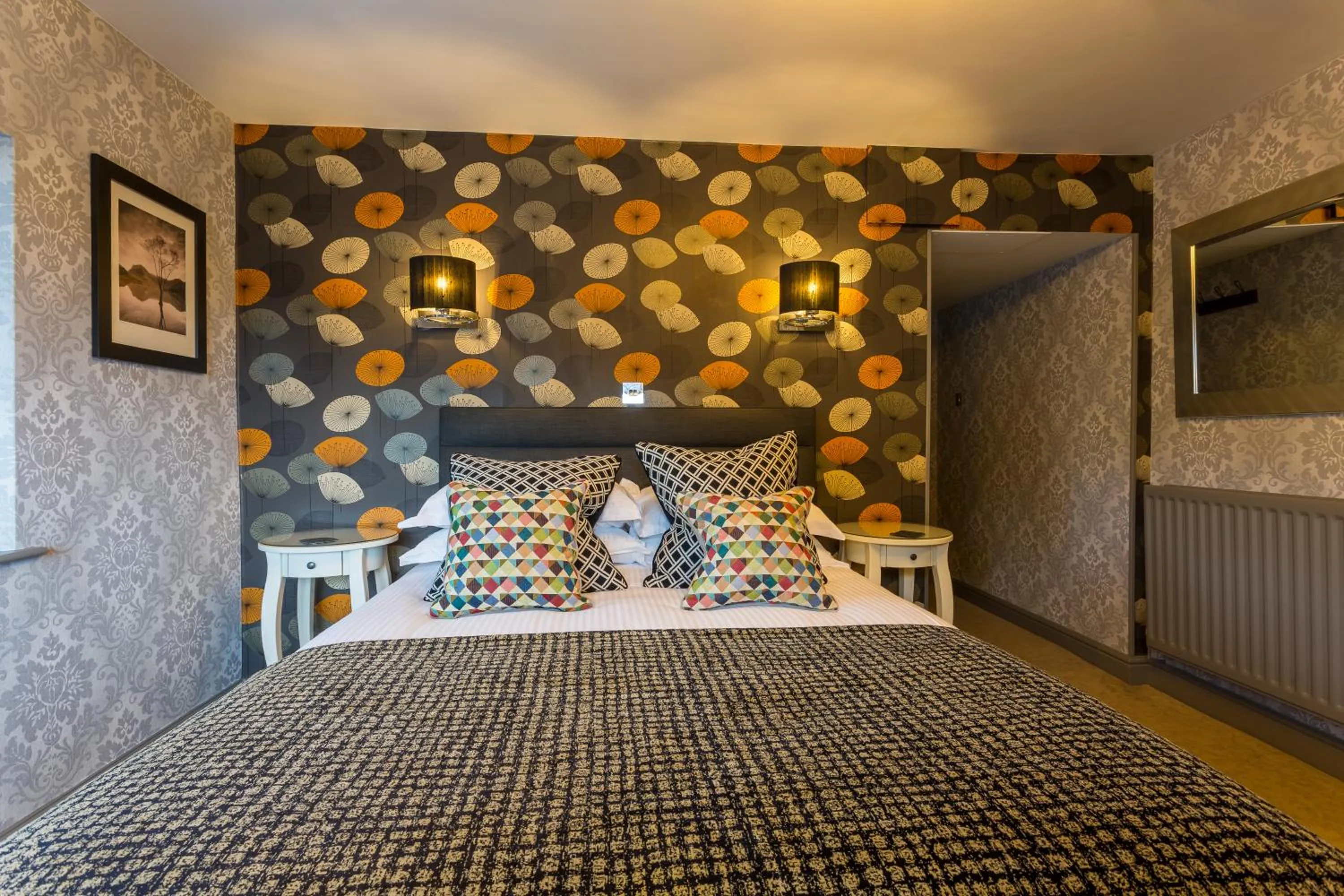 Bed in Jerichos Boutique Accommodation