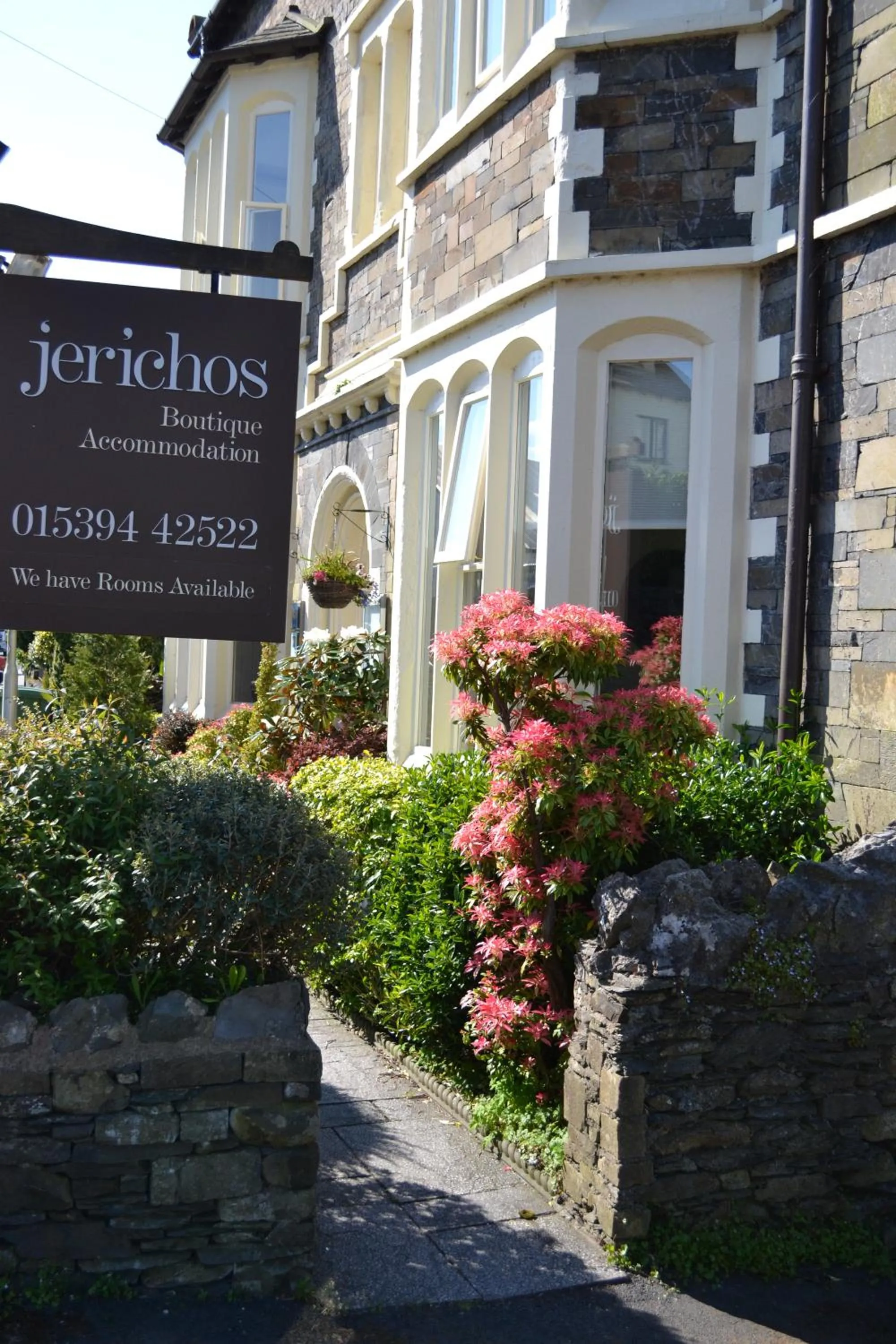 Facade/entrance in Jerichos Boutique Accommodation