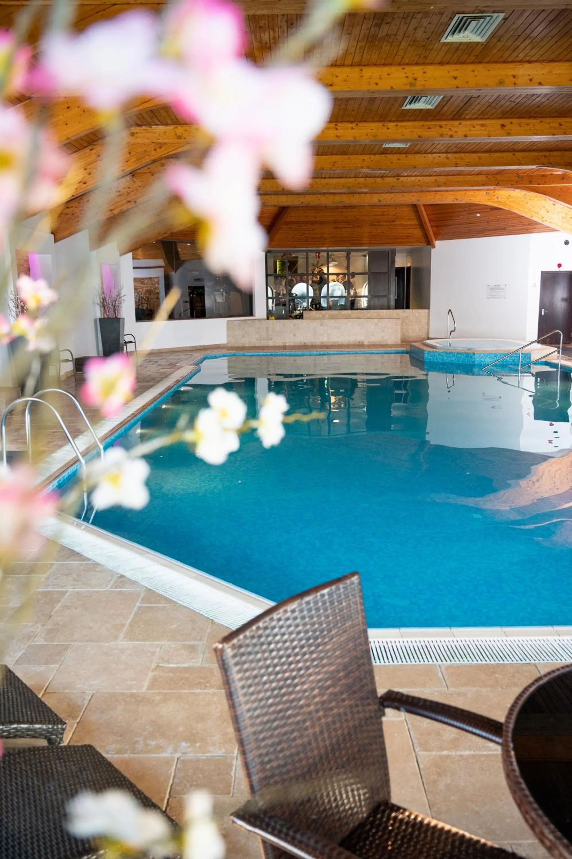Swimming pool in Bryn Meadows Golf, Hotel & Spa