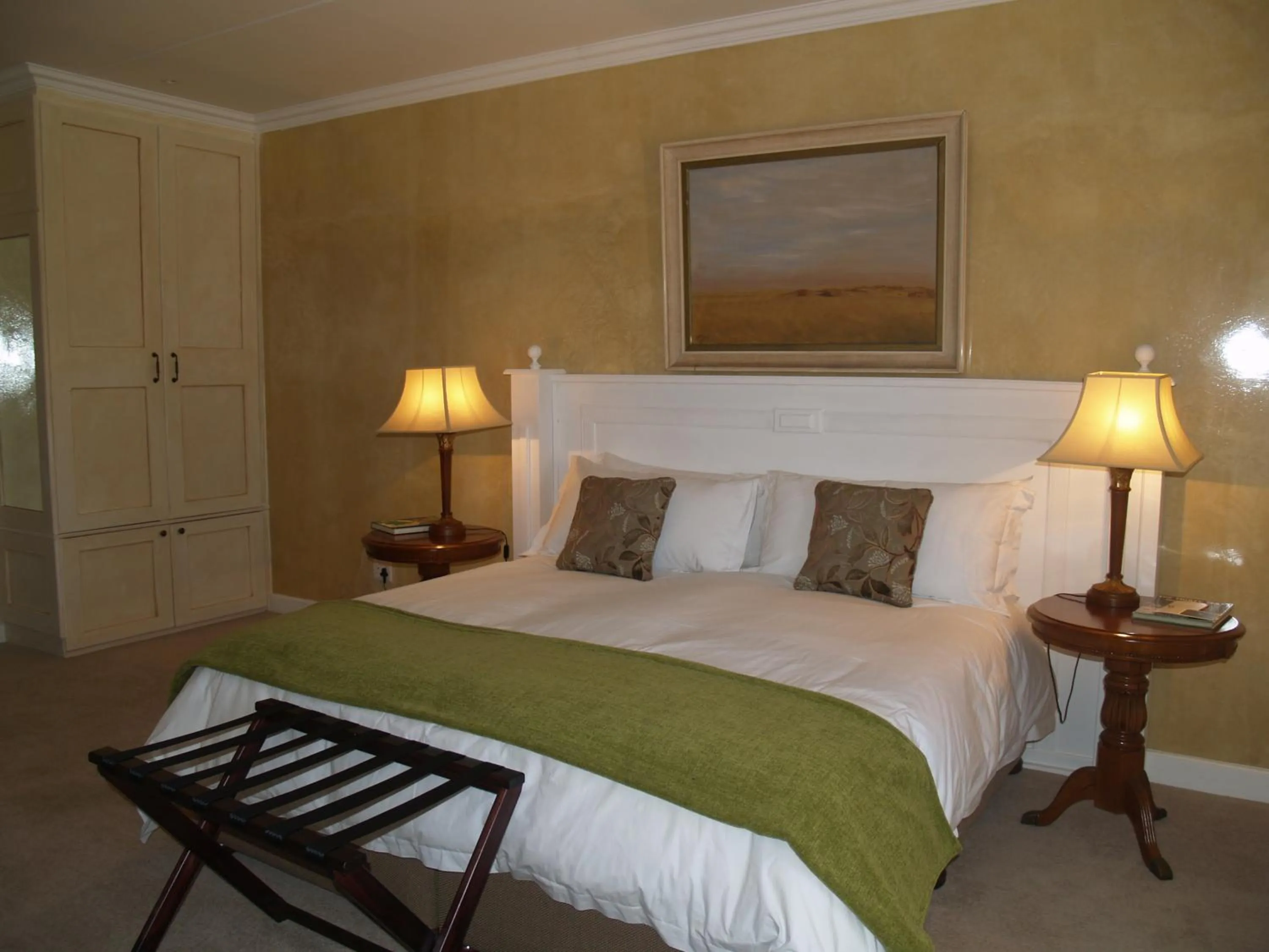 Bed in Leighwood Lodge