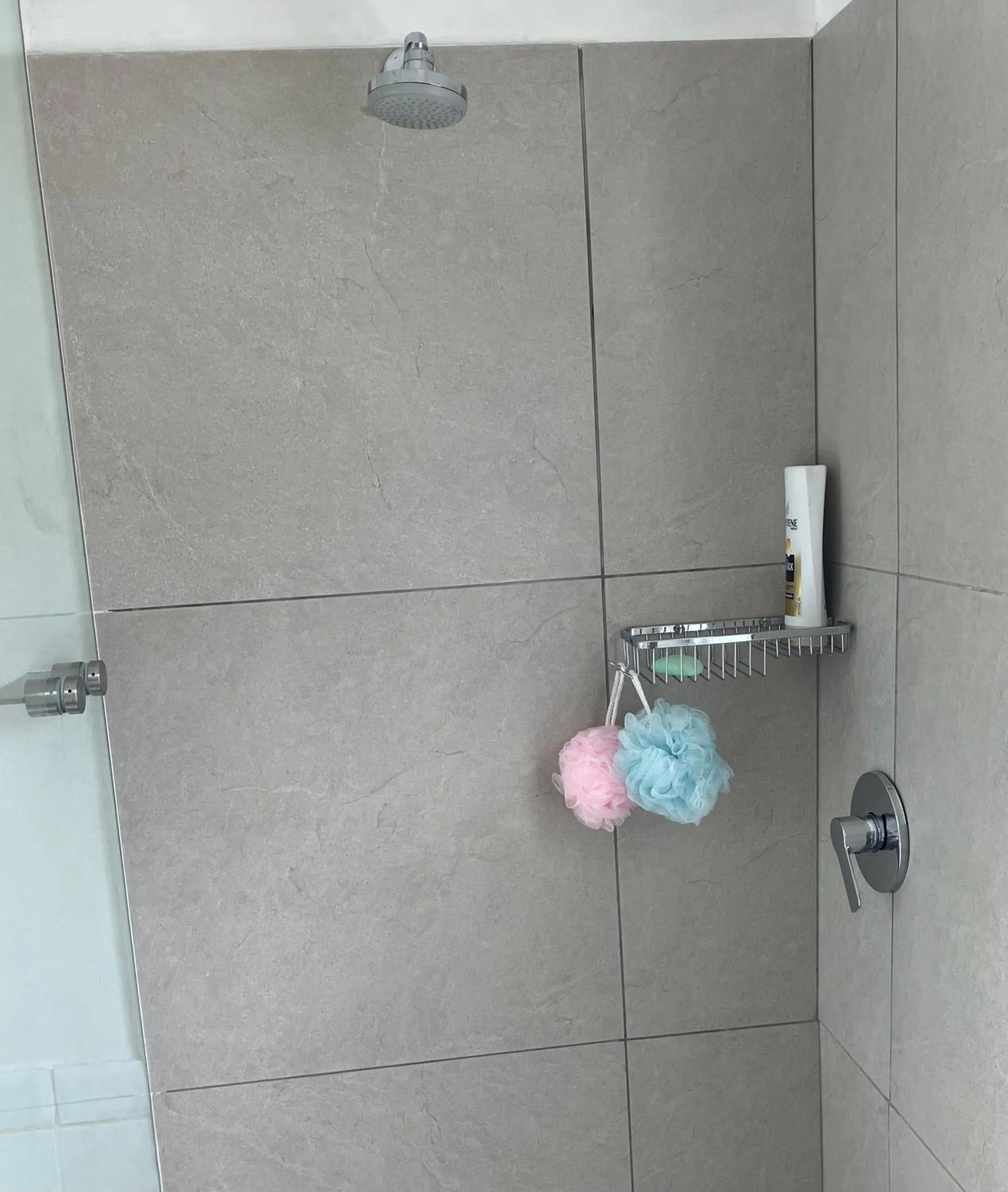 Shower in Leighwood Lodge