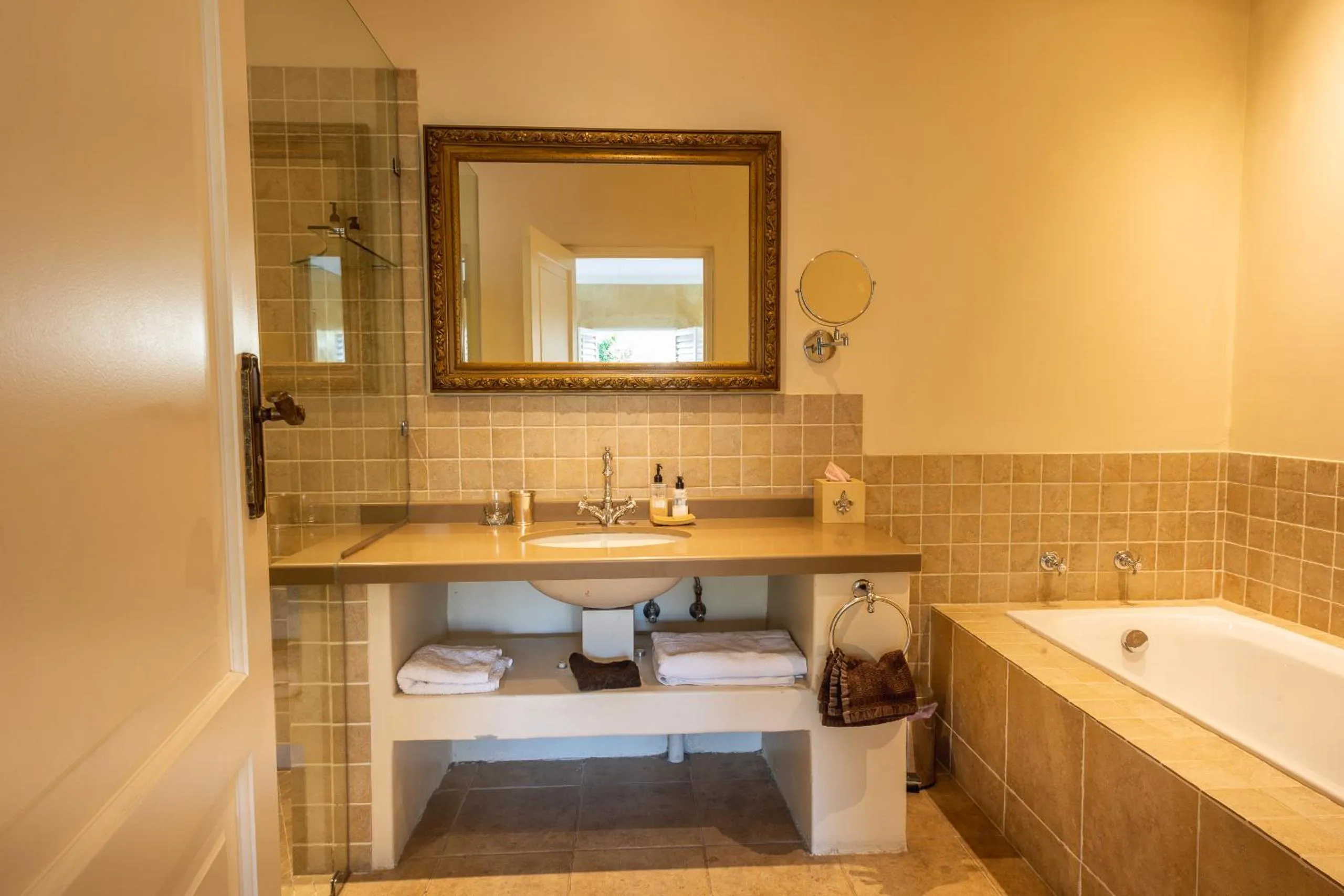 Bathroom in Leighwood Lodge