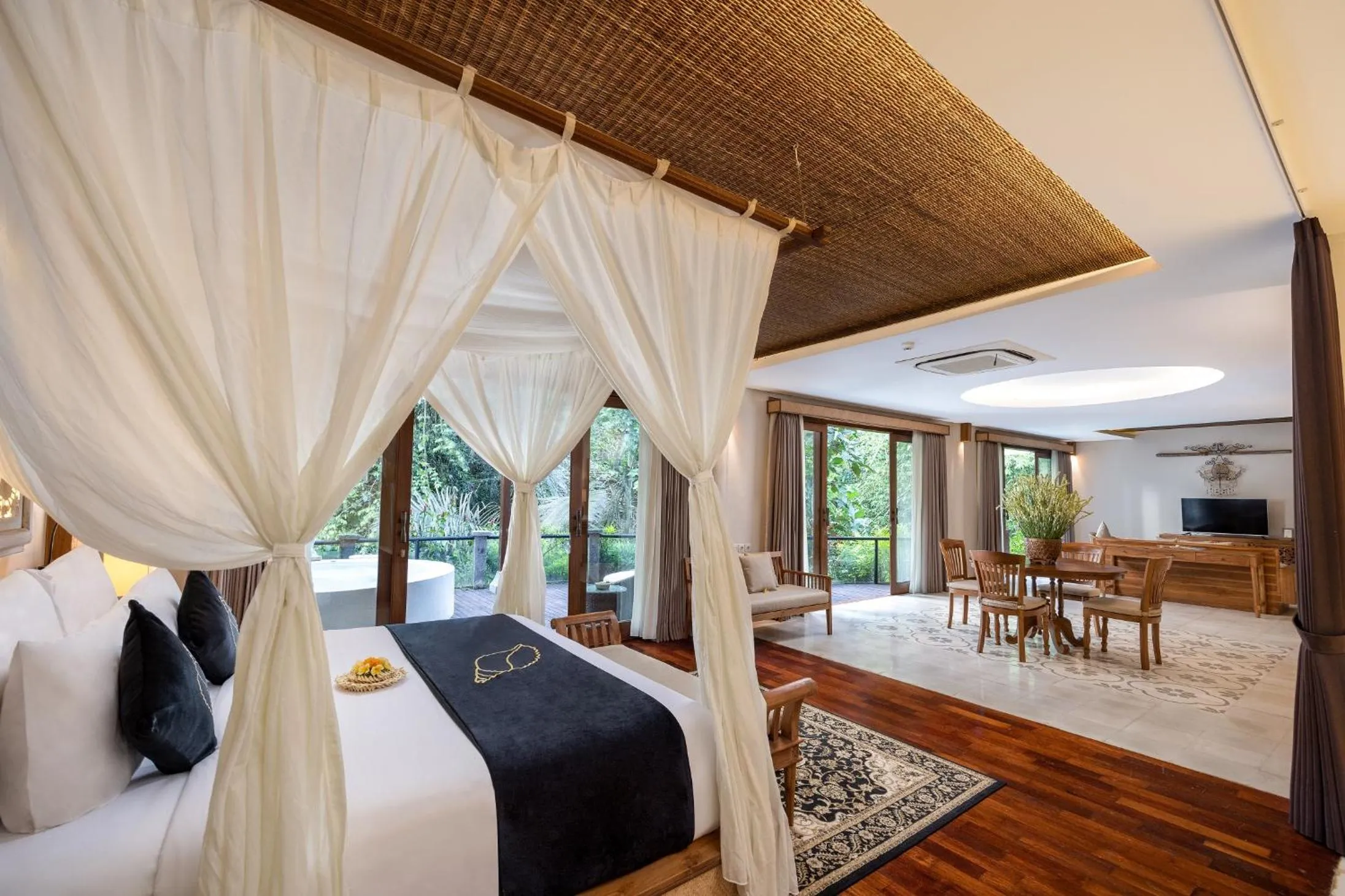 View (from property/room), Bed in The Sankara Suites and Villas