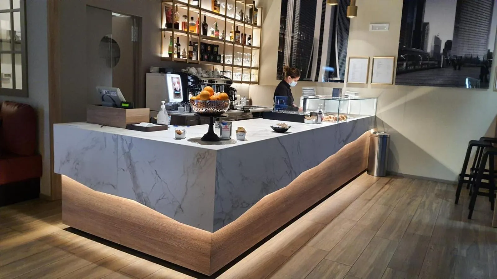 Lounge or bar in Hotel Alex