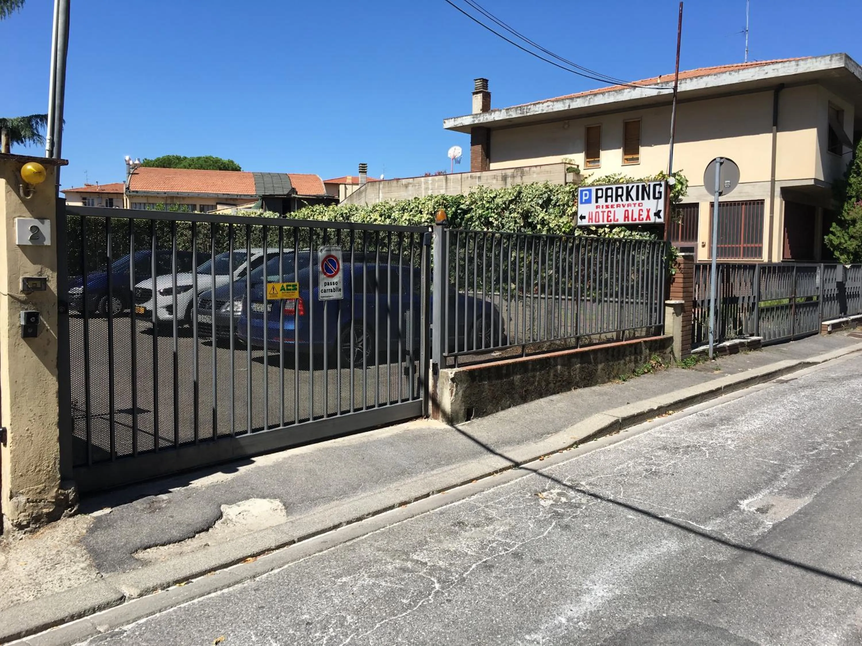 Property building in Hotel Alex