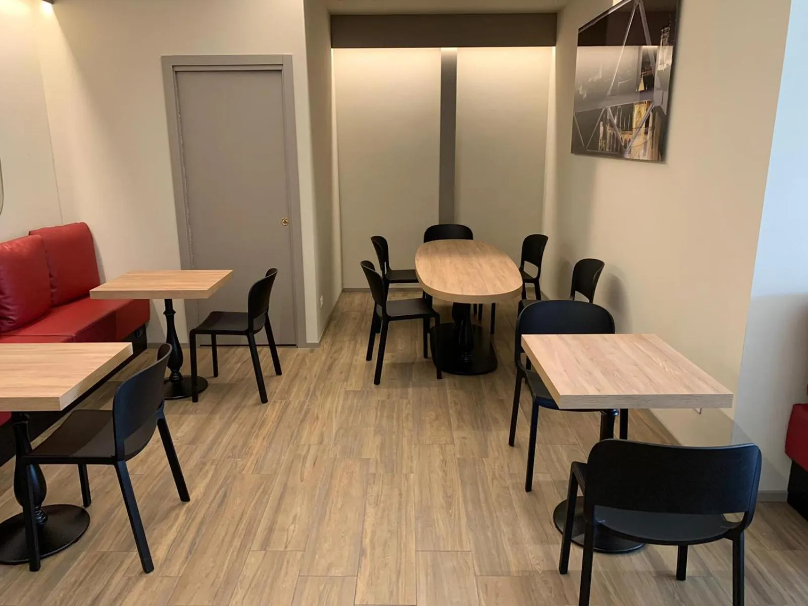 Lobby or reception in Hotel Alex