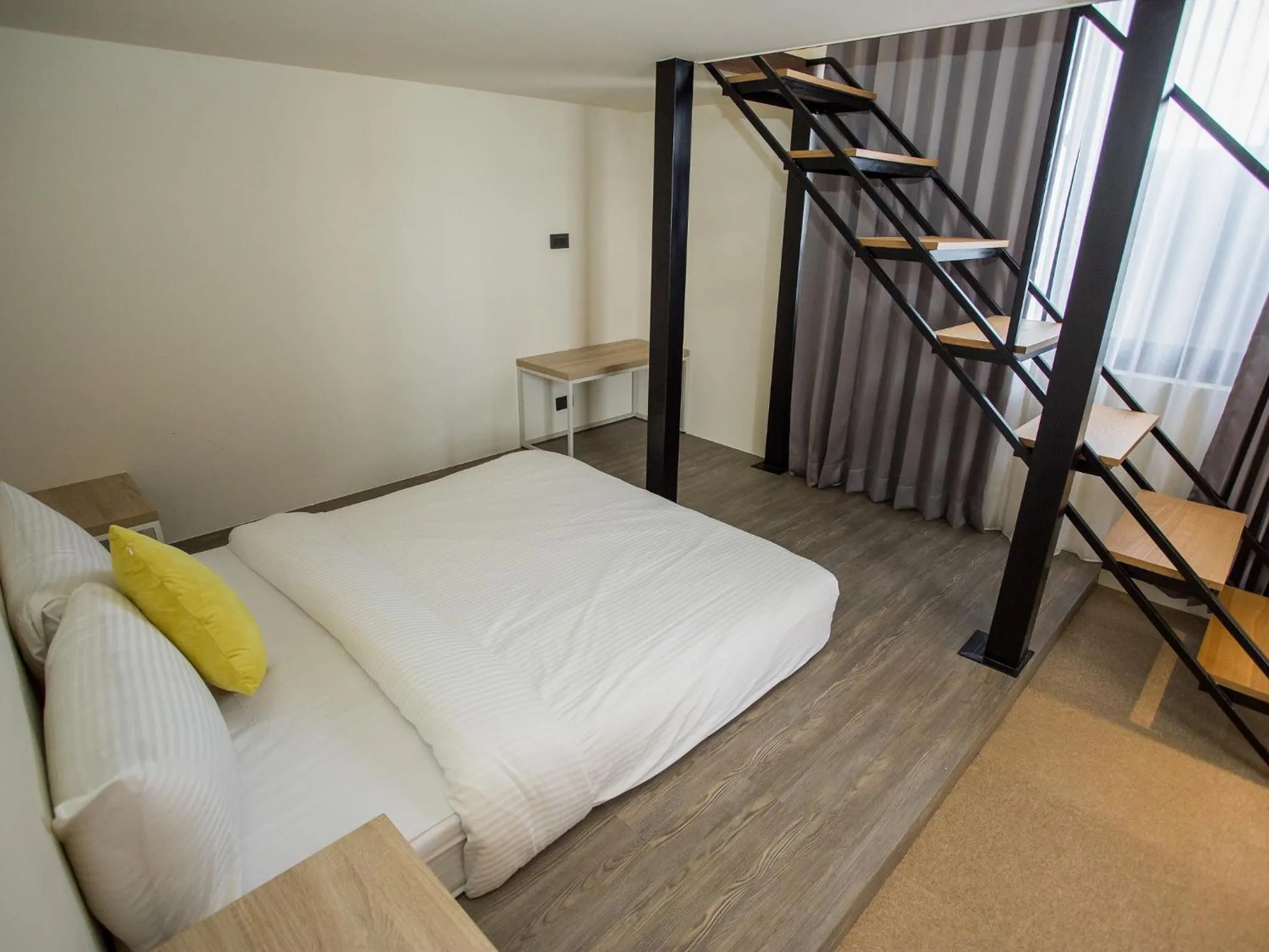 Bed in Rainbow Hotel