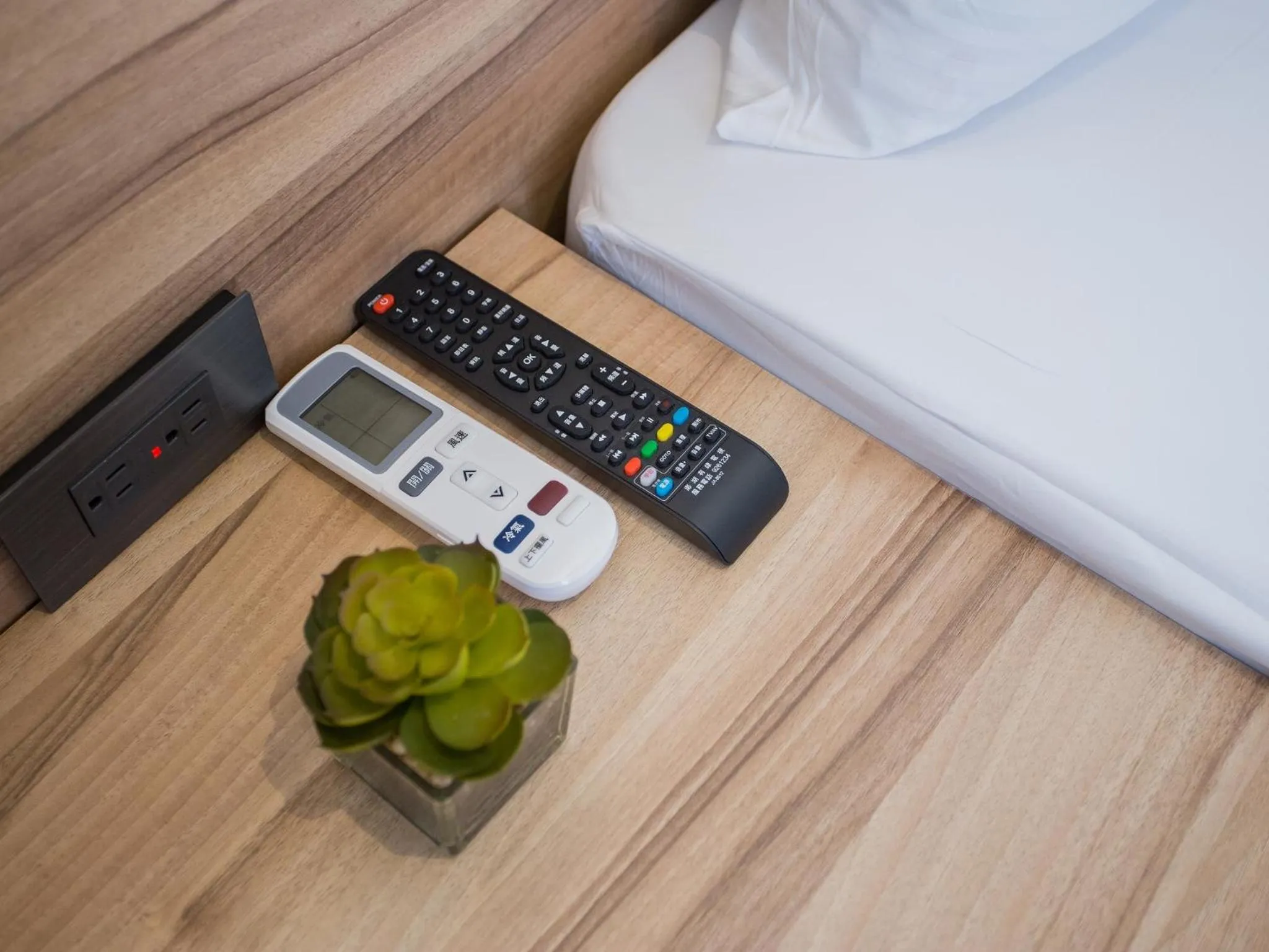 Bed in Rainbow Hotel