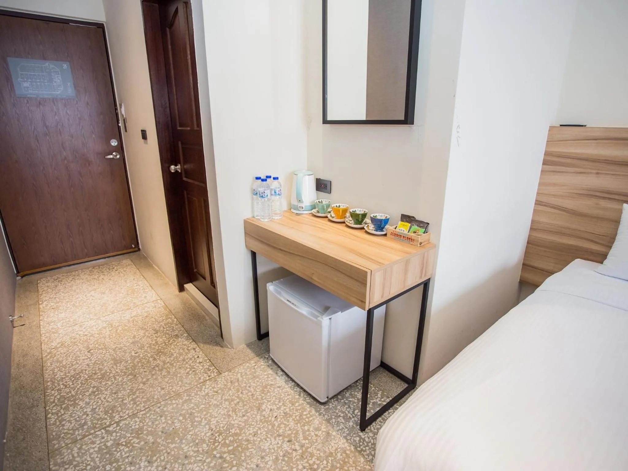 Bed in Rainbow Hotel