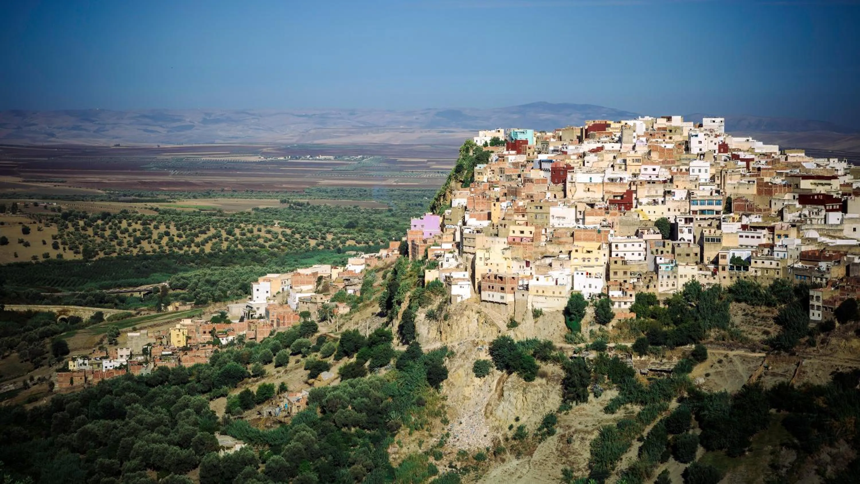 Natural landscape in Dar Zerhoune