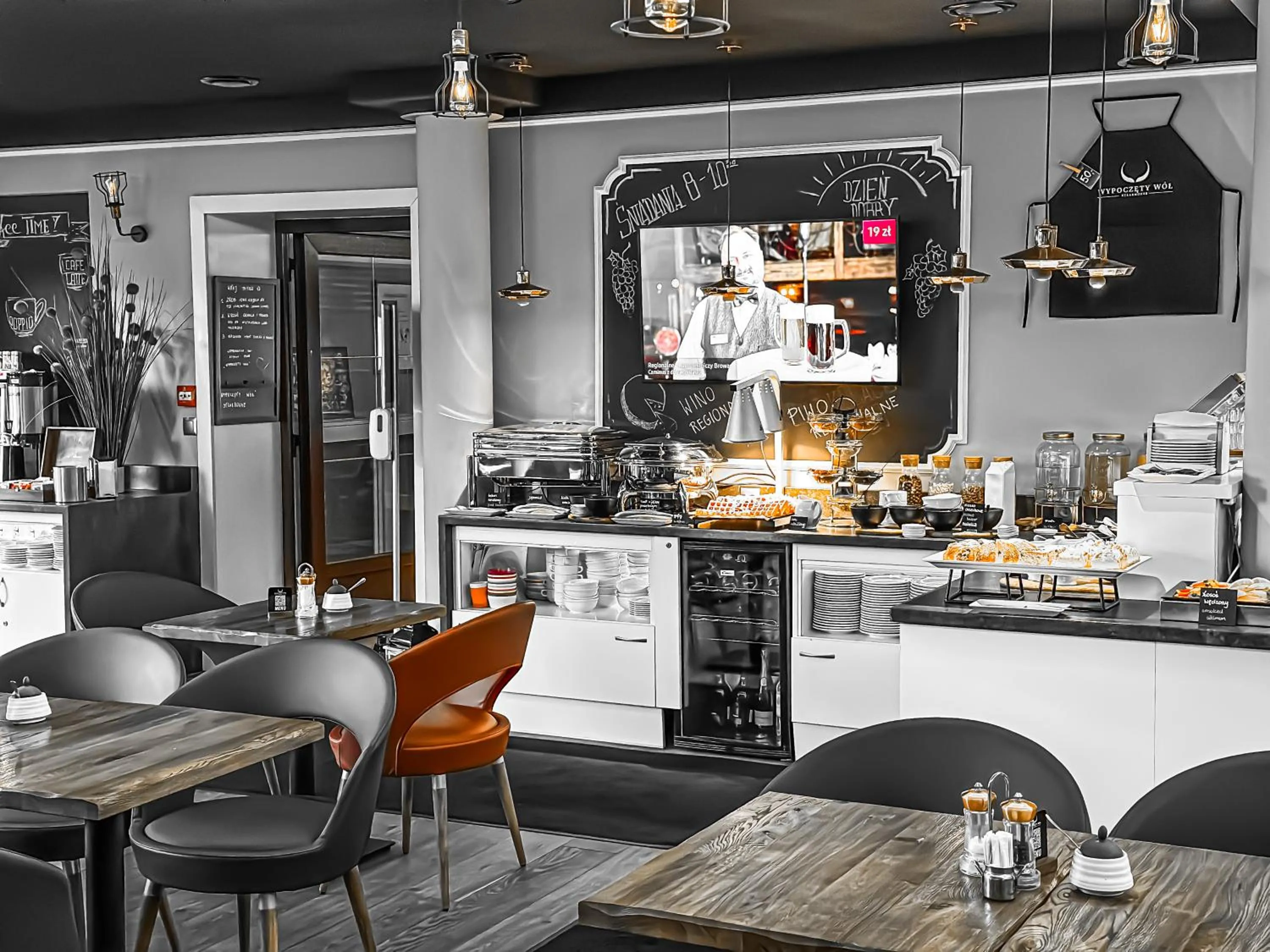 Restaurant/places to eat in Willa Spa Scaliano