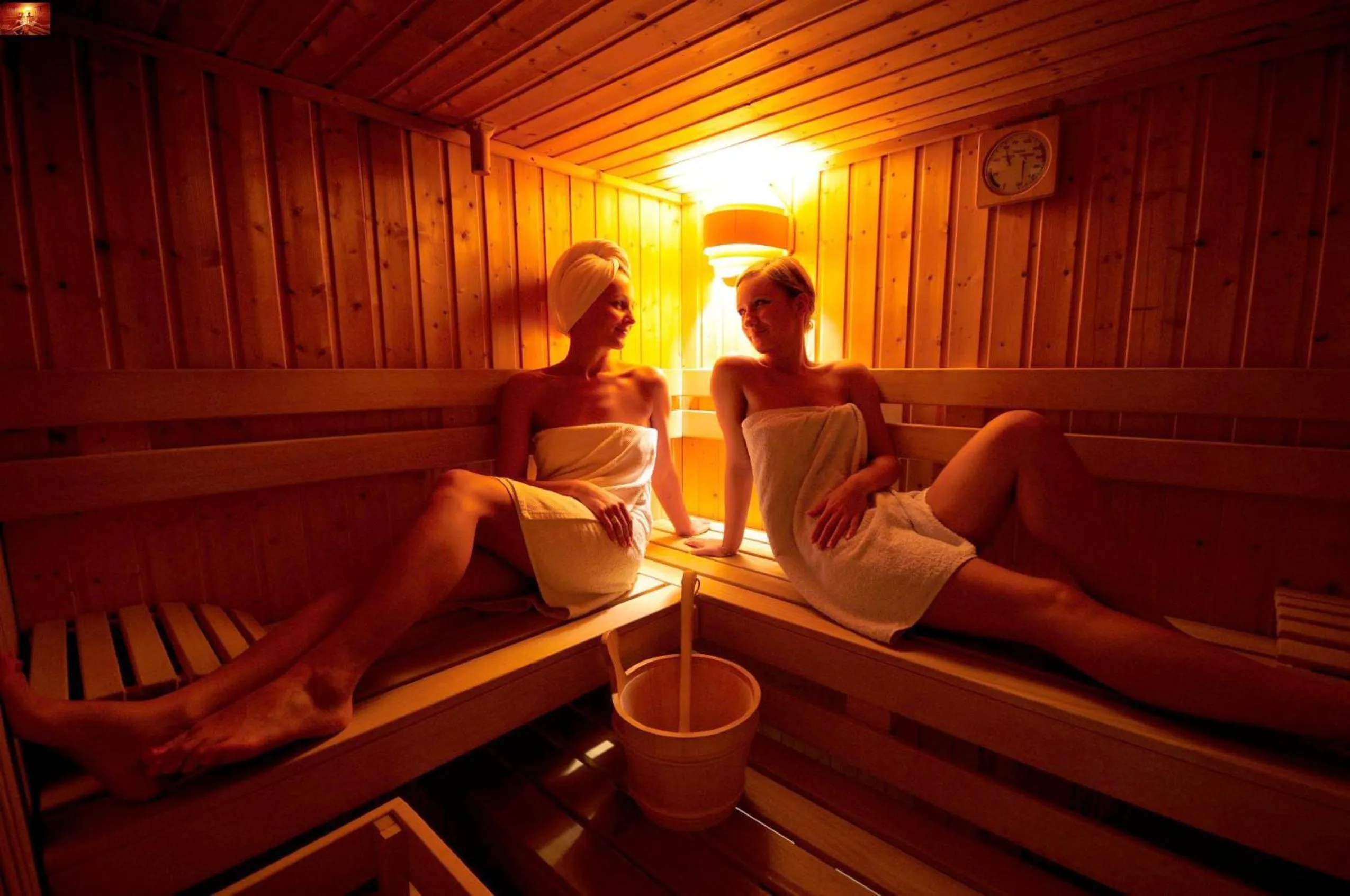 Sauna in Willa Spa Scaliano