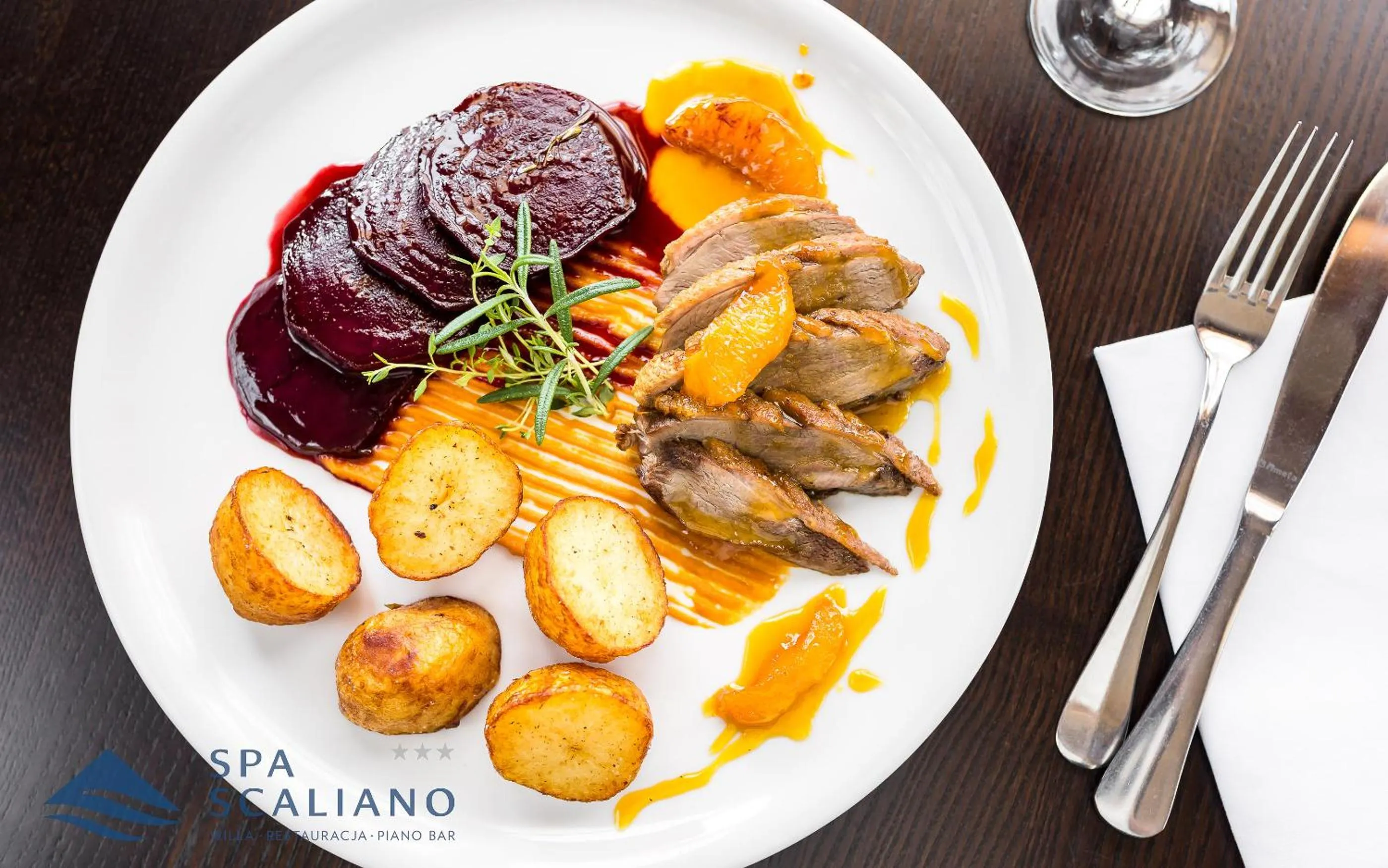 Food close-up in Willa Spa Scaliano