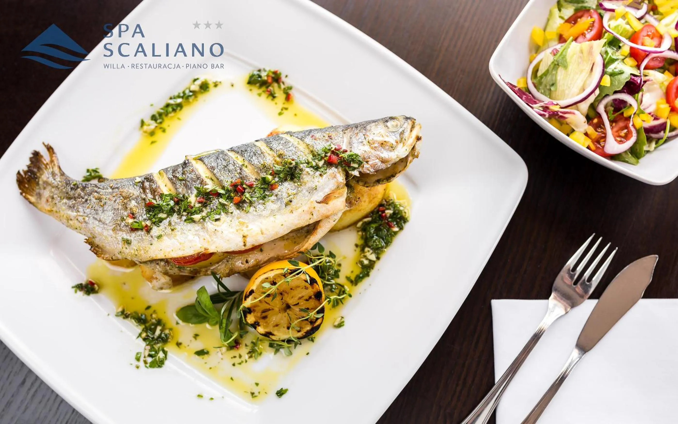 Food close-up in Willa Spa Scaliano