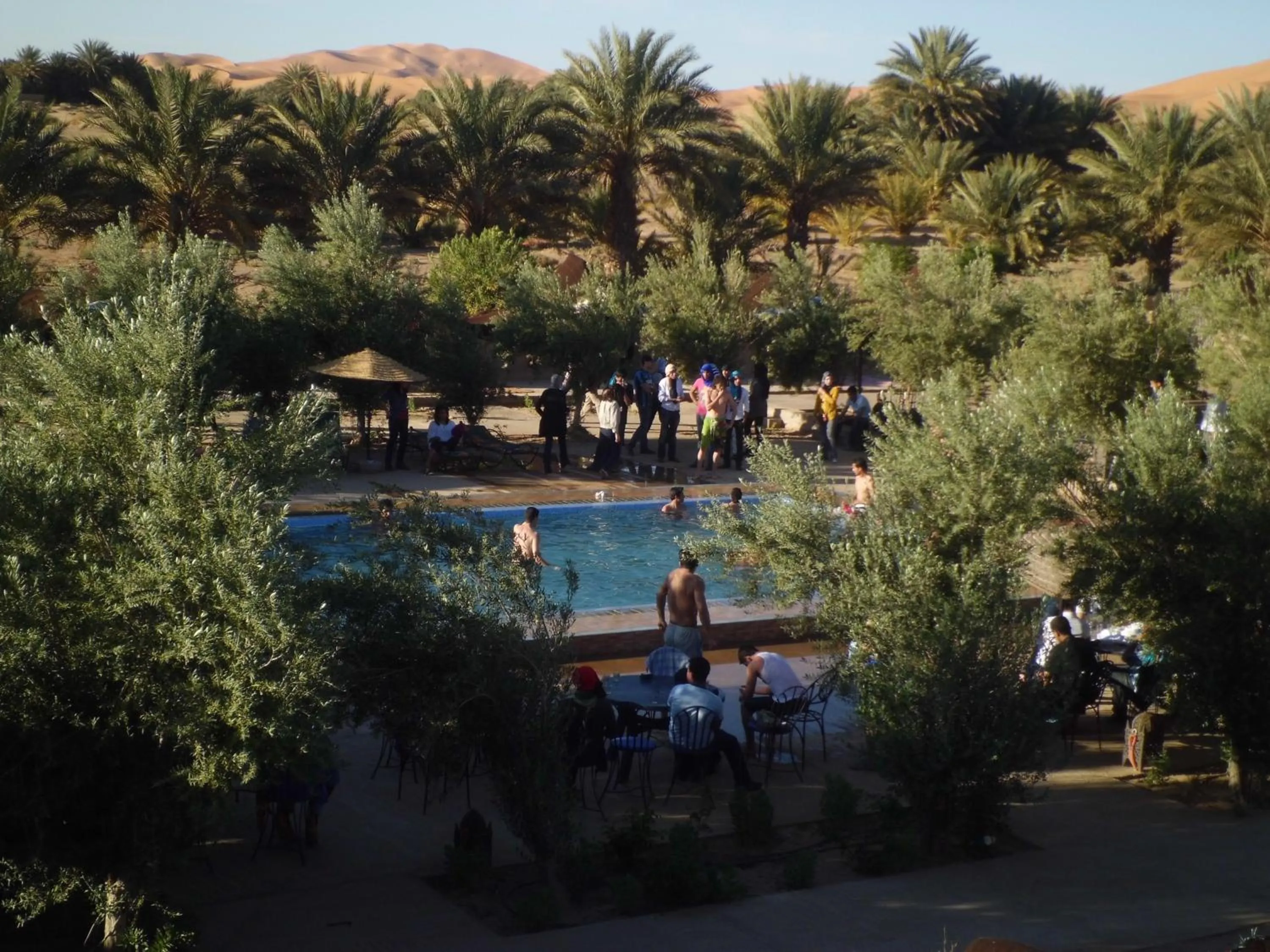 Pool view in Haven La Chance Desert Hotel
