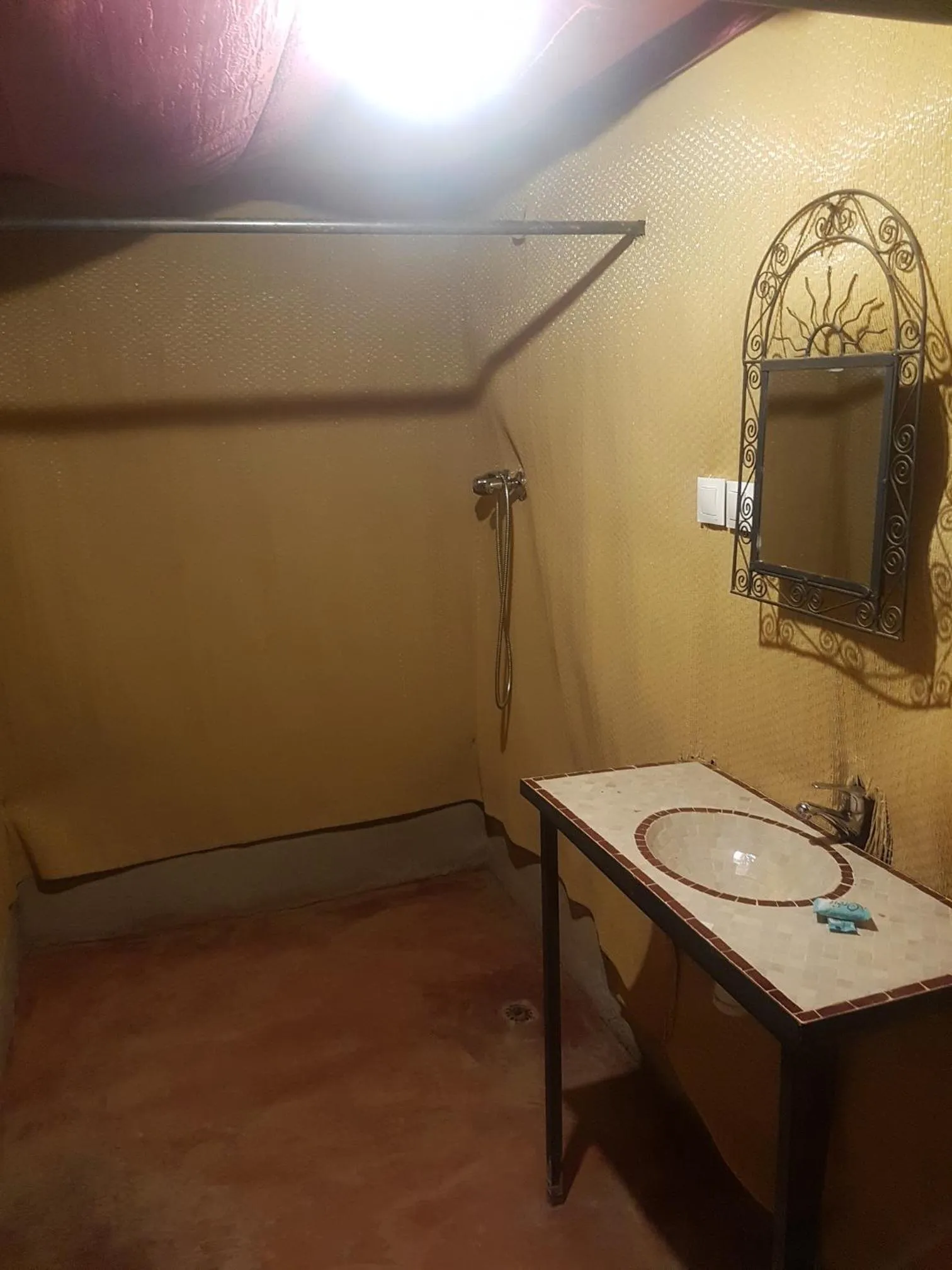 Shower in Haven La Chance Desert Hotel