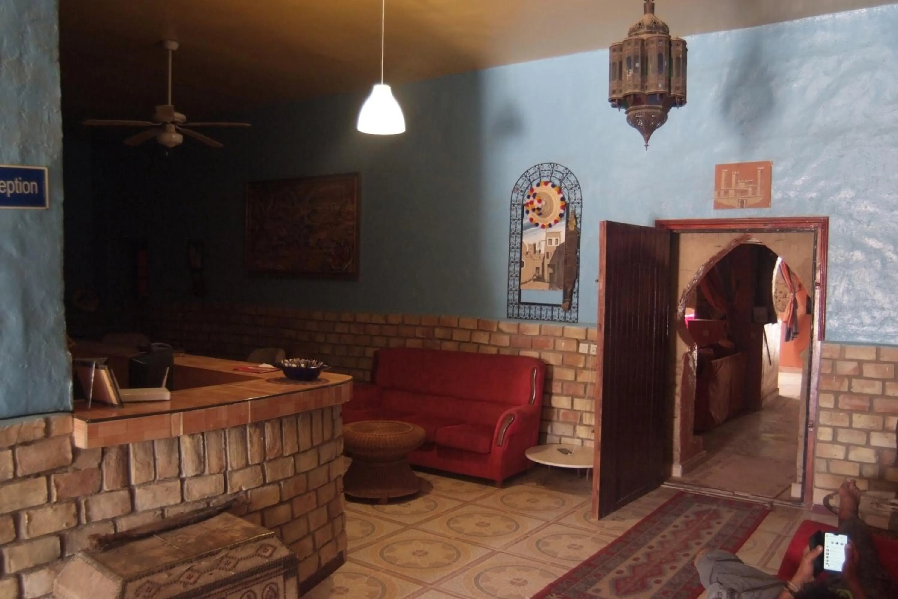 Lobby or reception in Haven La Chance Desert Hotel