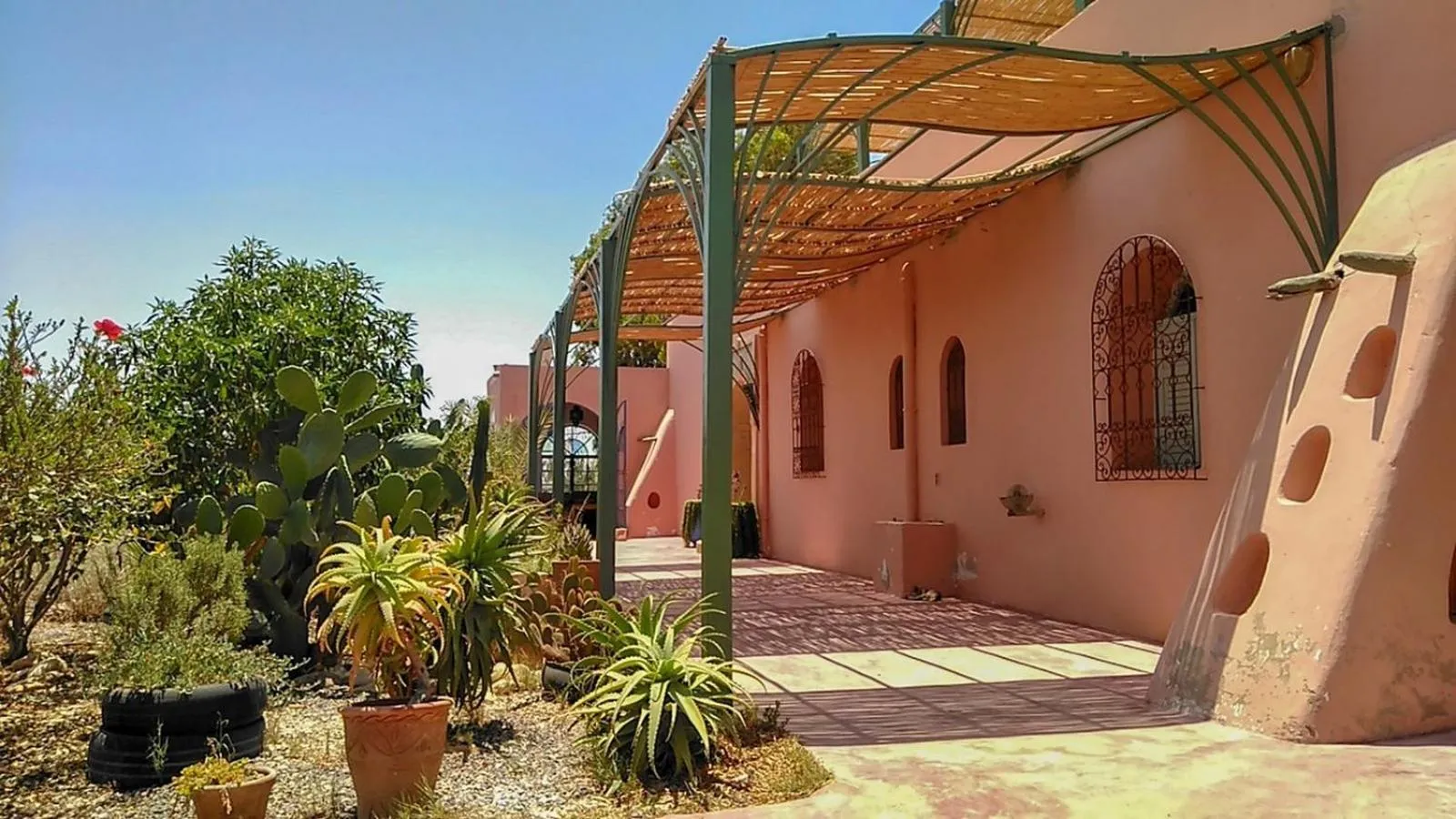 Facade/entrance in Riad Douar Des Oliviers