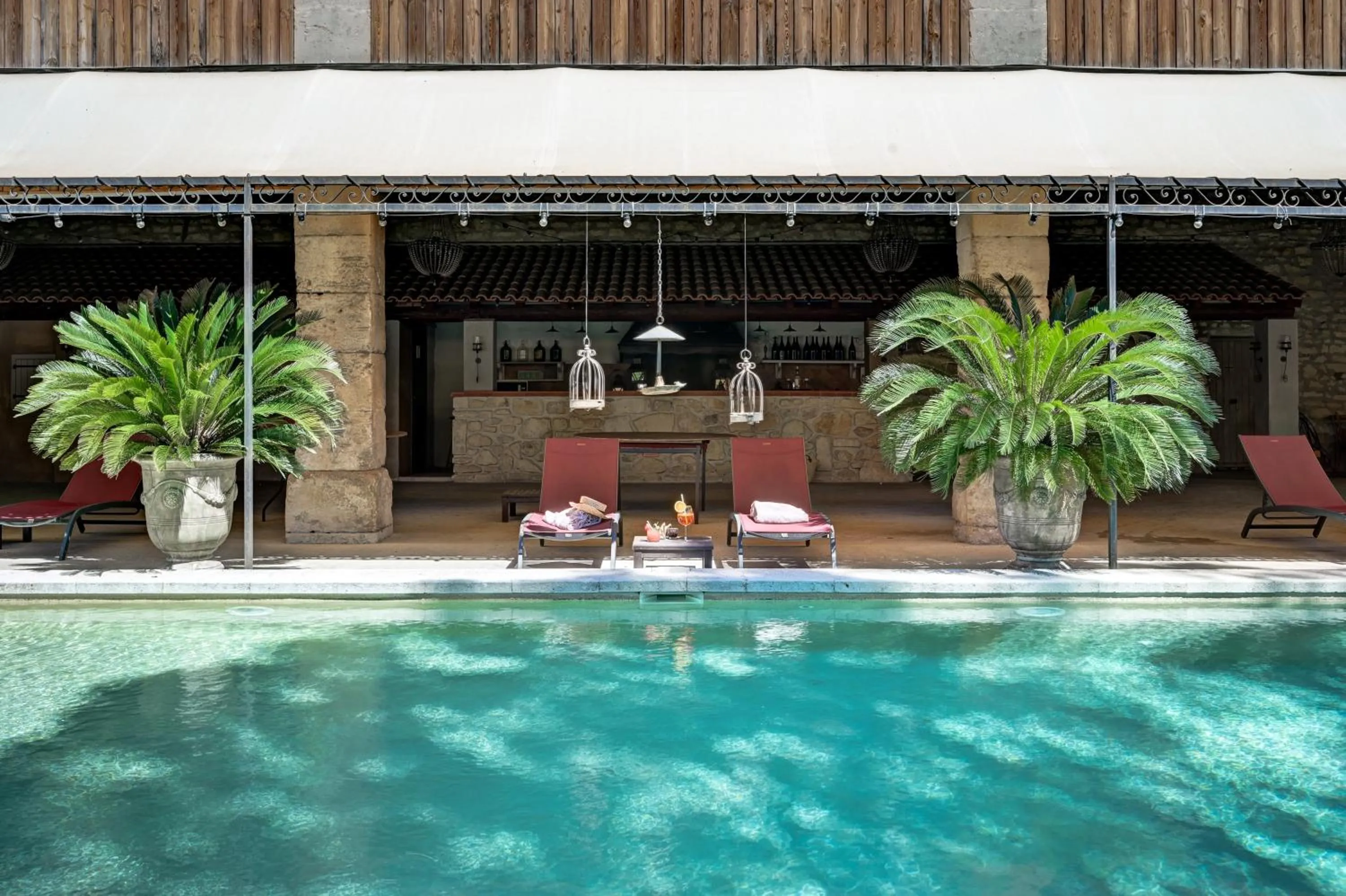 Swimming pool in Mas des Comtes de Provence