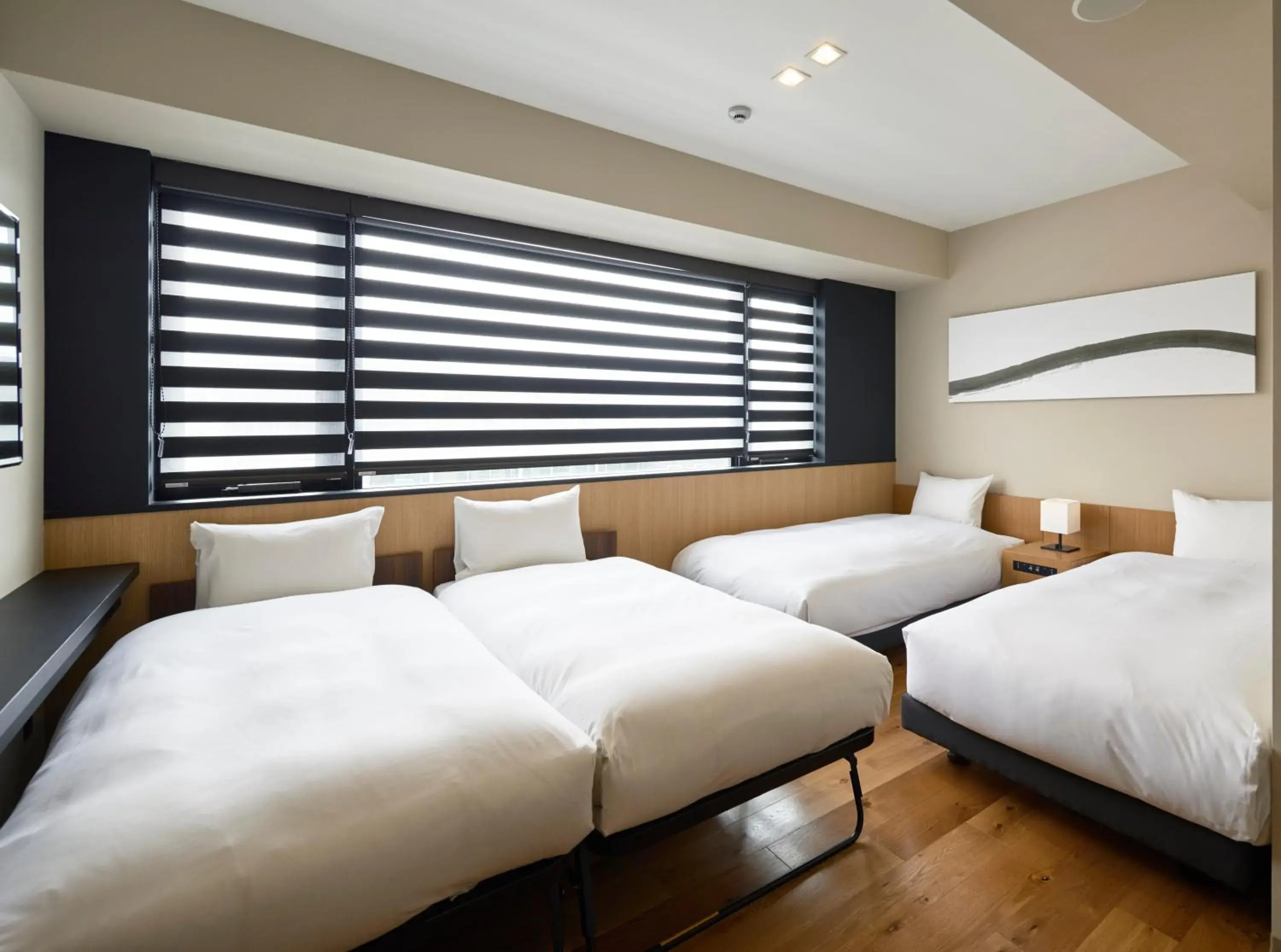 Bed in HATAGO INN Fukushima Hirono Bed in HATAGO INN Fukushima Hirono