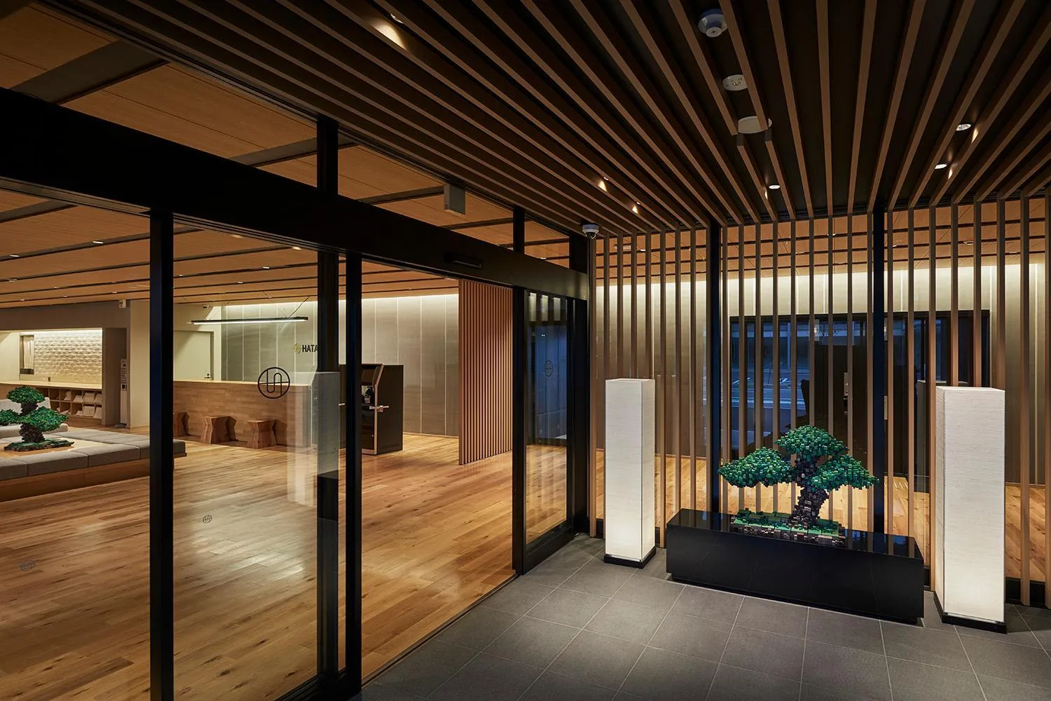 Facade/entrance in HATAGO INN Fukushima Hirono