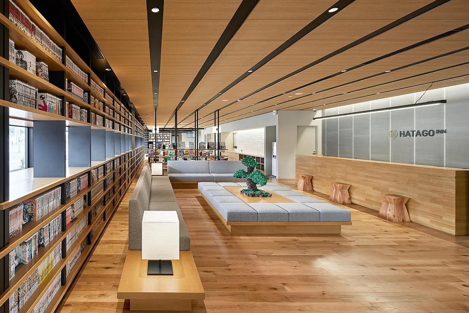 Lobby or reception in HATAGO INN Fukushima Hirono