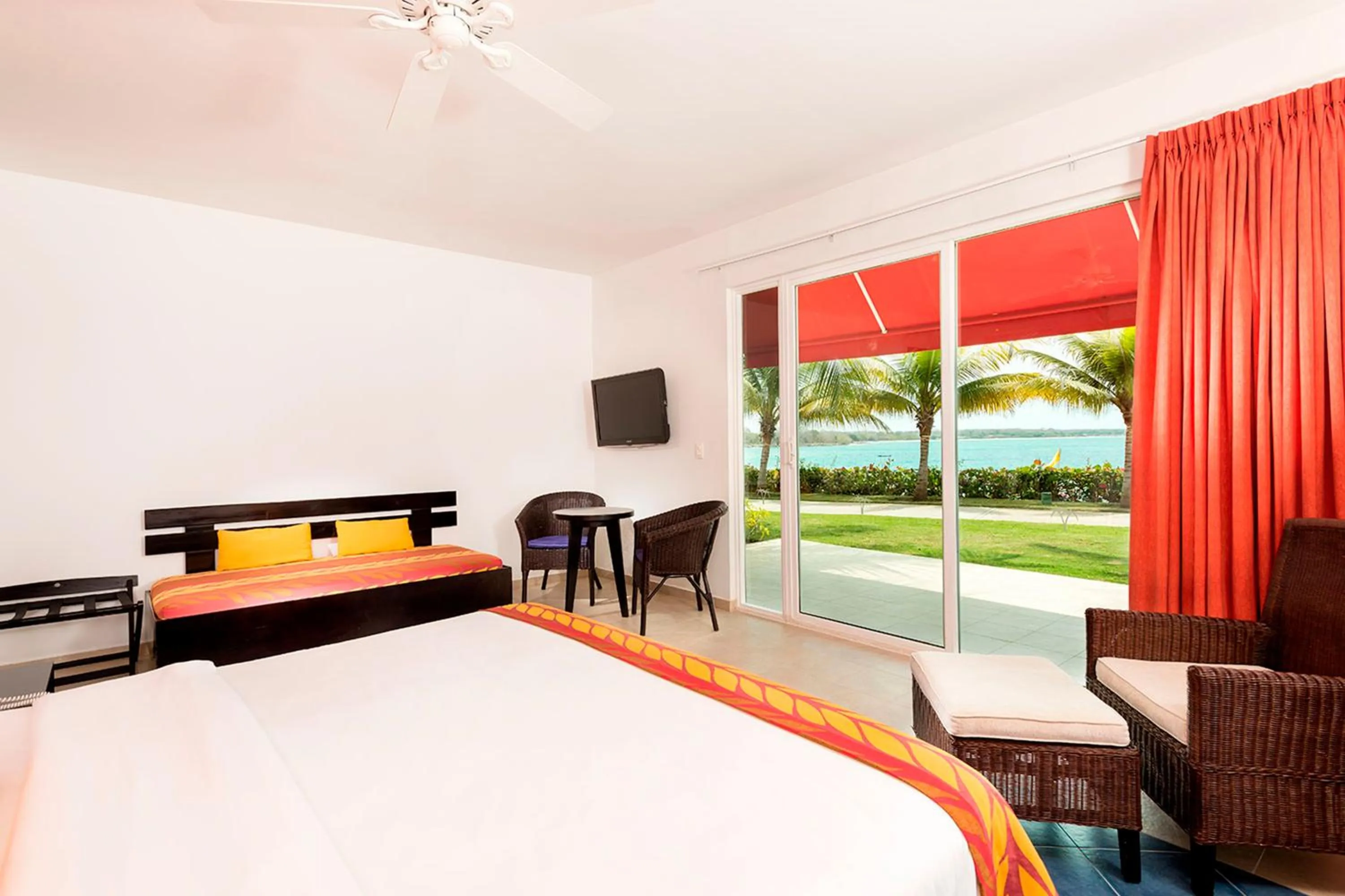 Bed in Decameron Barú - All Inclusive