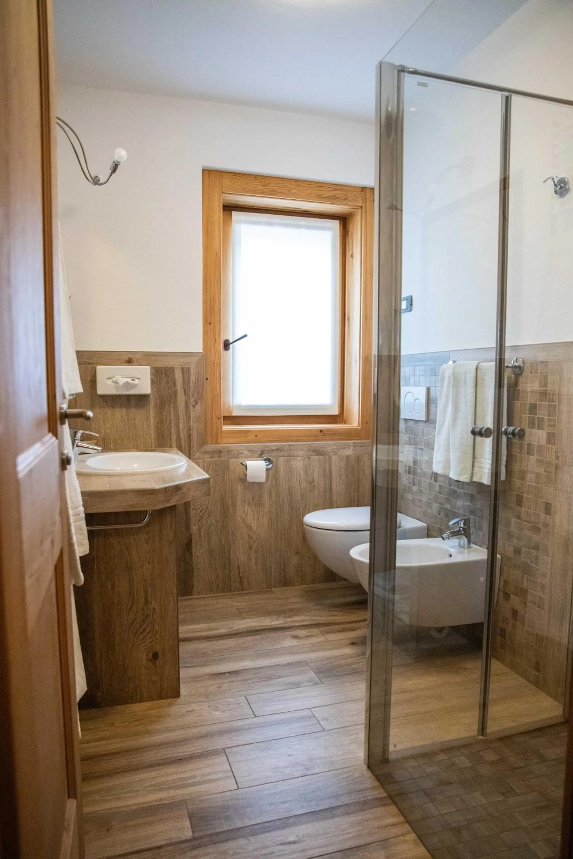 Bathroom in Hotel La Montanina