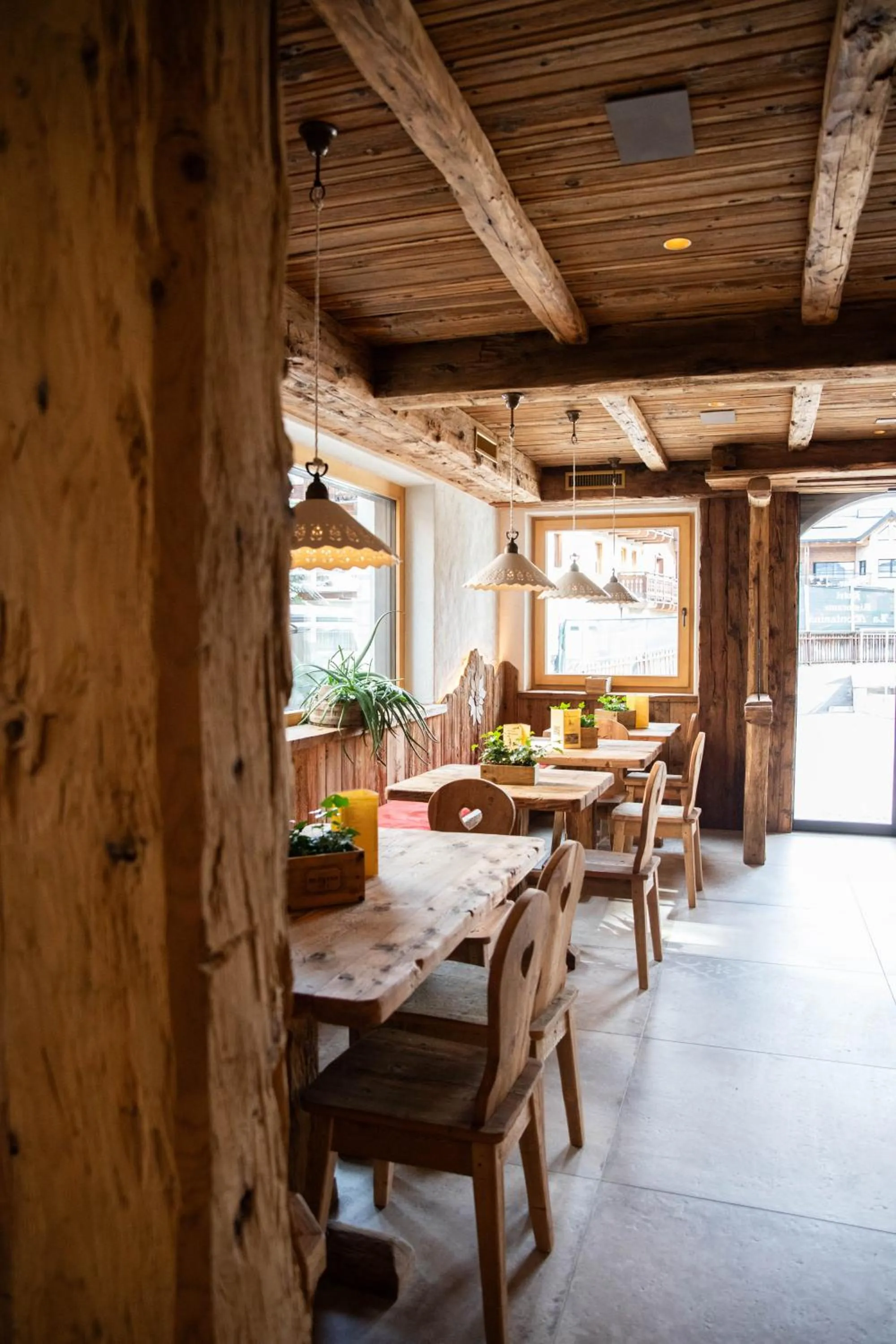 Seating area in Hotel La Montanina