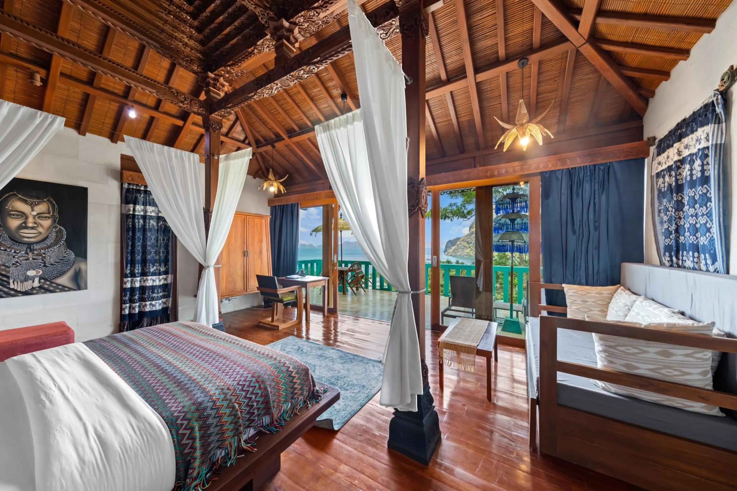 Bedroom, Bed in Karuna El Nido Villas