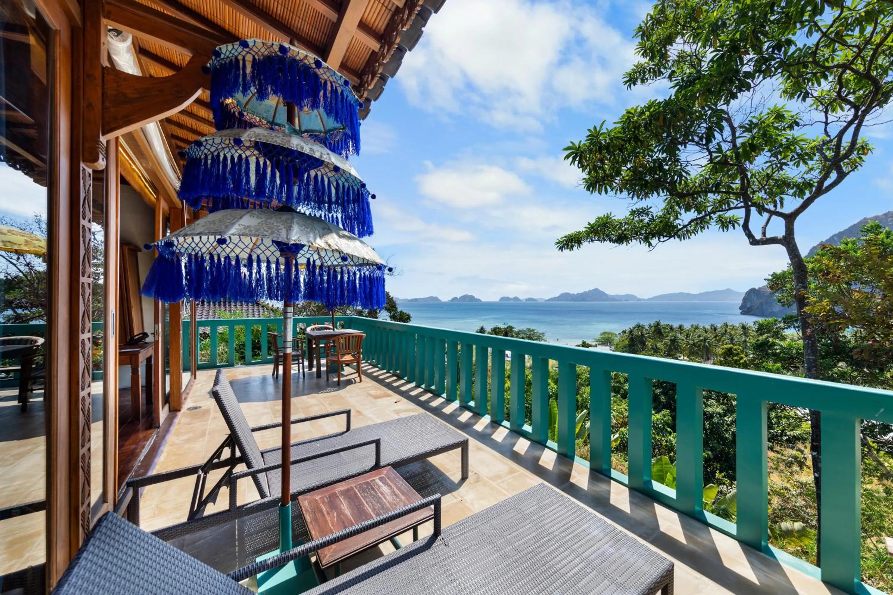 Balcony/Terrace in Karuna El Nido Villas