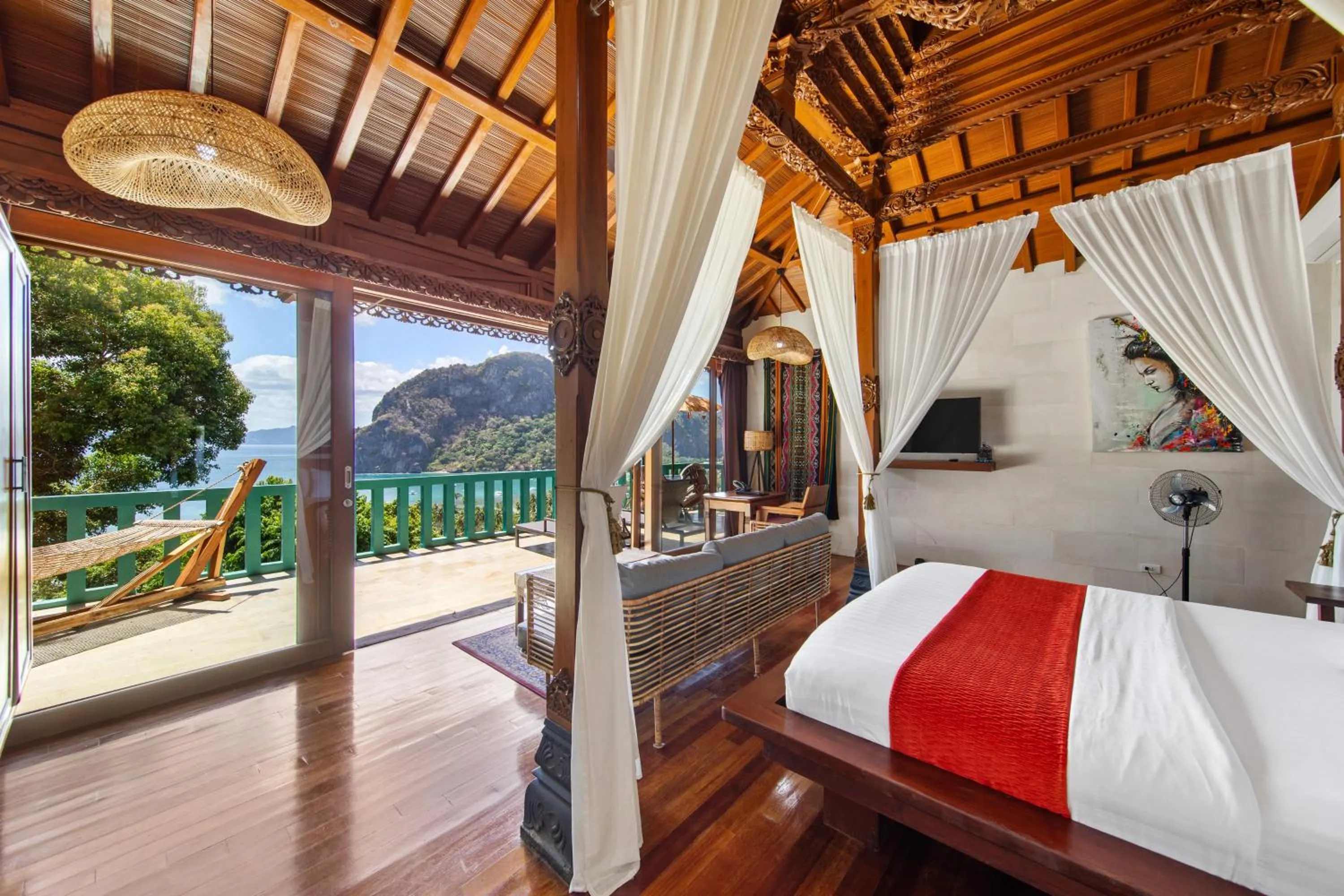 Bedroom, Bed in Karuna El Nido Villas