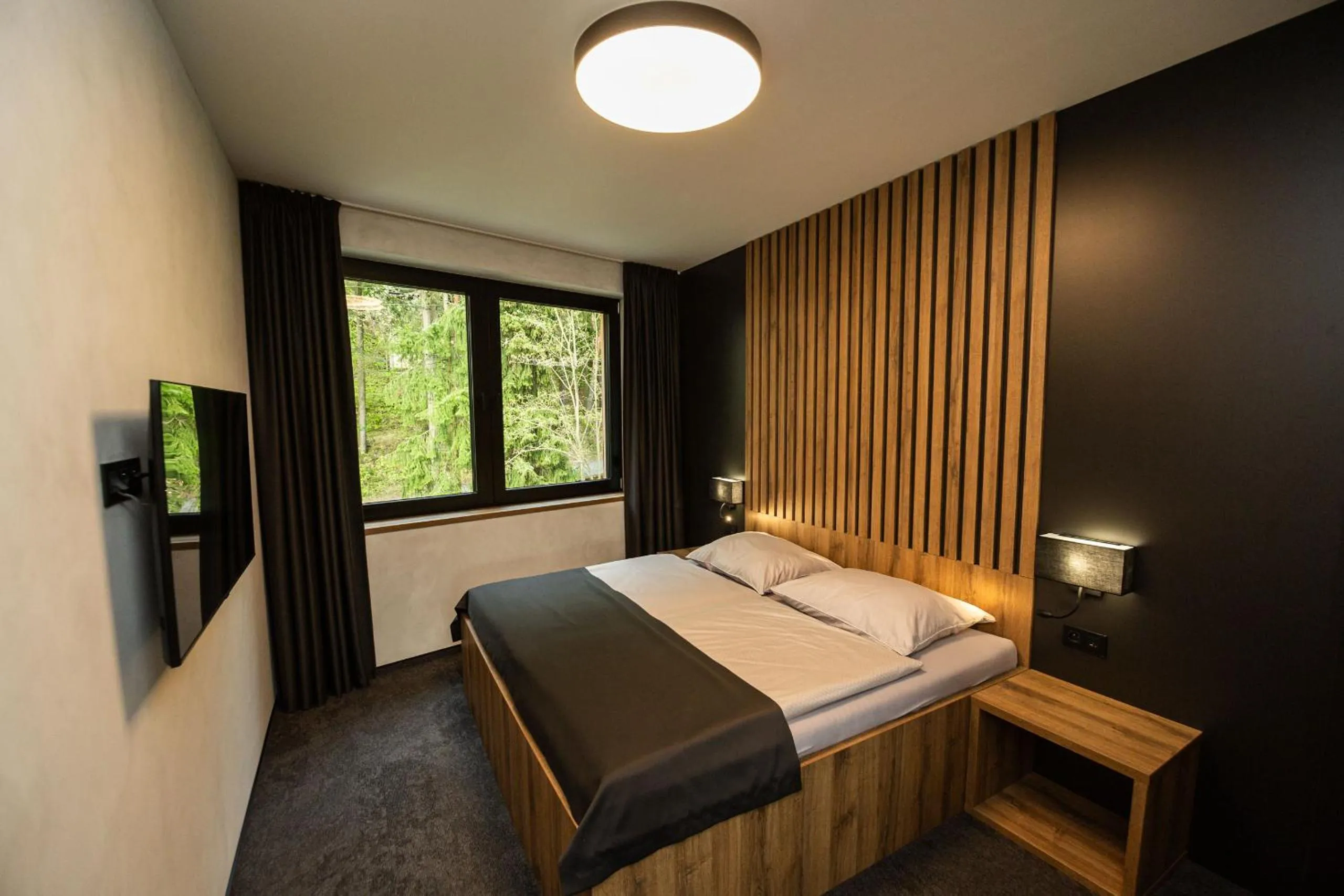 Bed in Hotel Kras