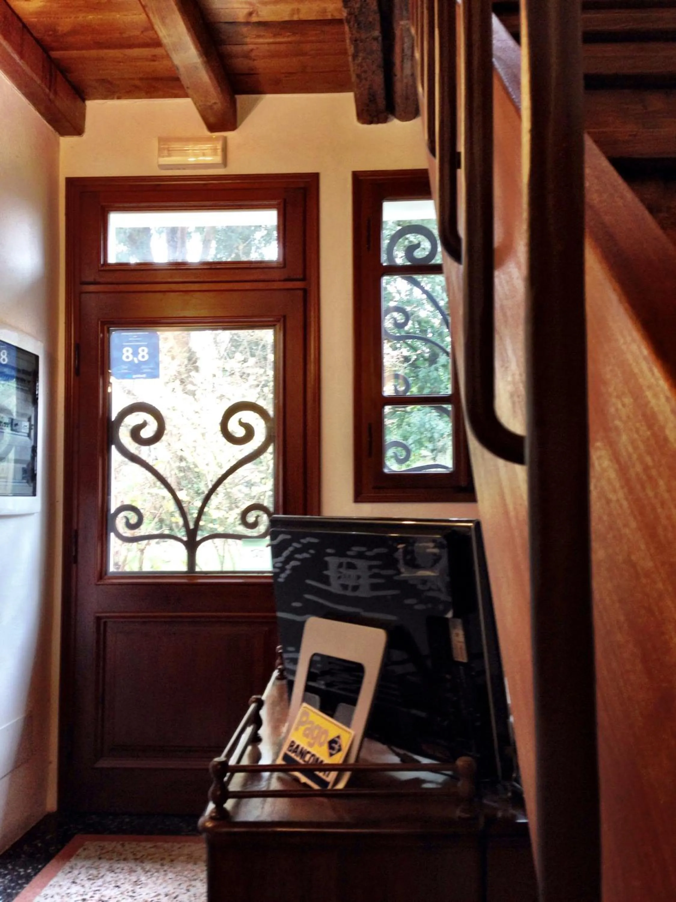 Lobby or reception in Ca' Marsure B&B