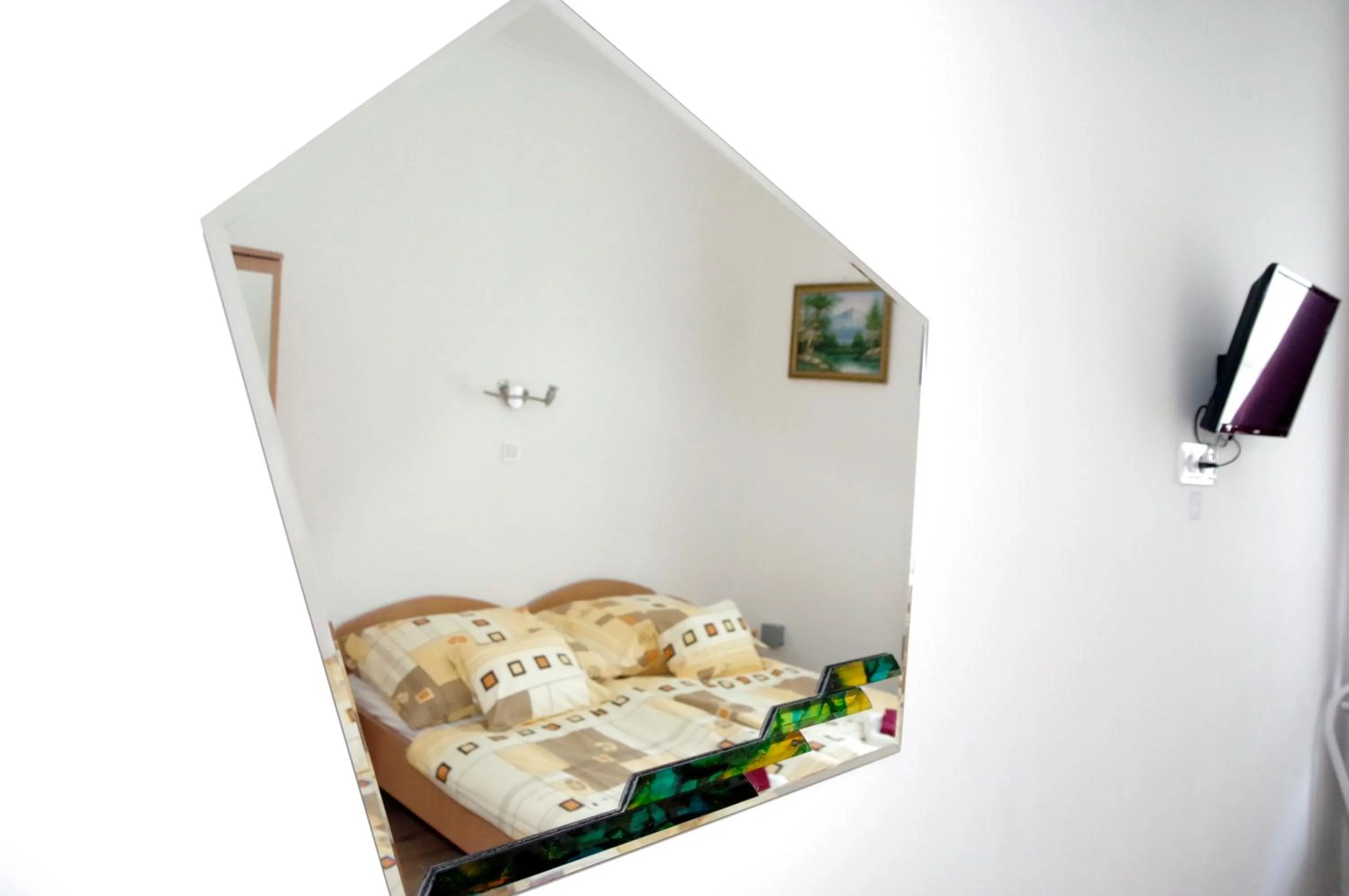 Bed in Fehér Hajó Panzió Győr