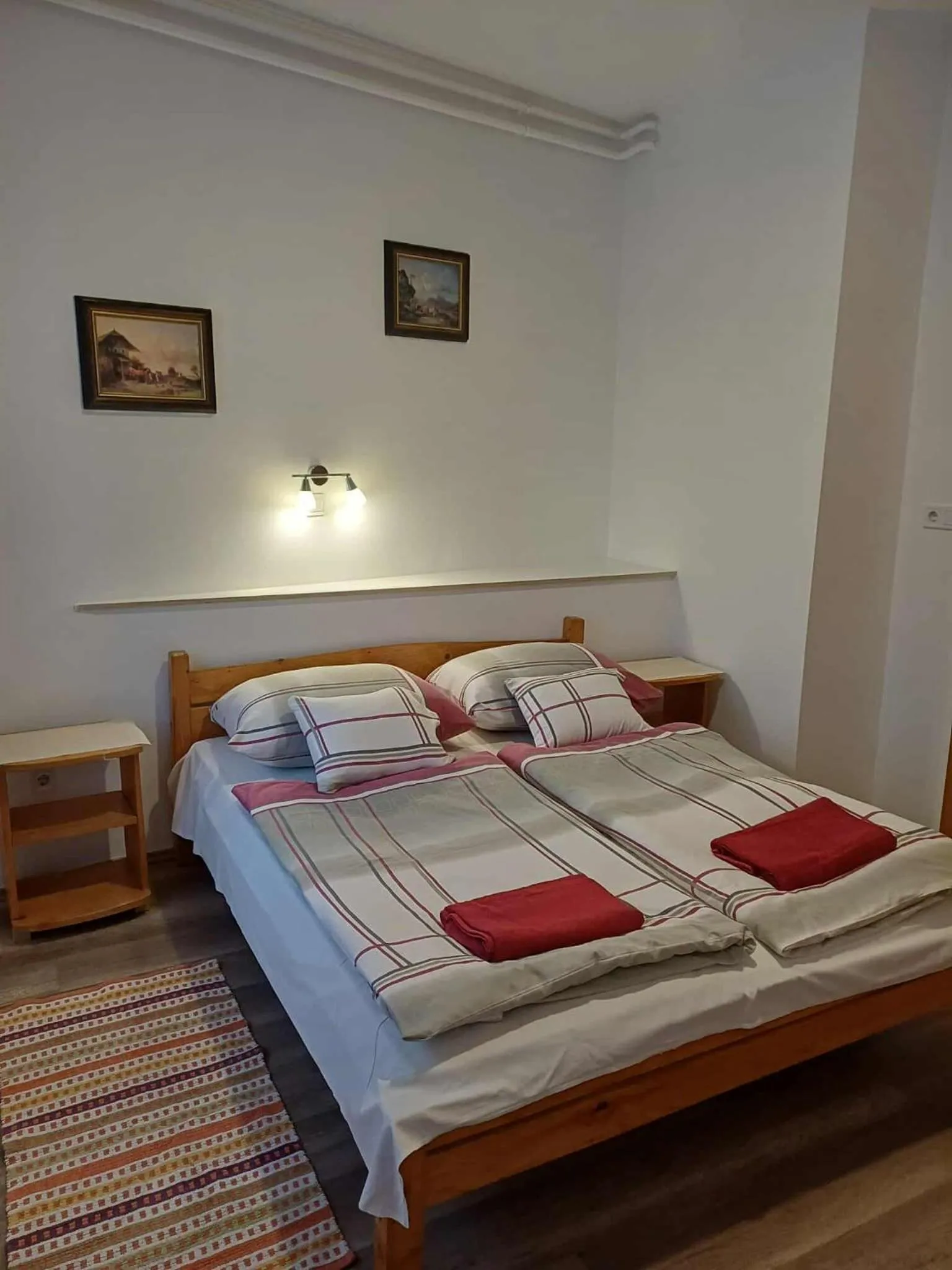 Bed in Fehér Hajó Panzió Győr