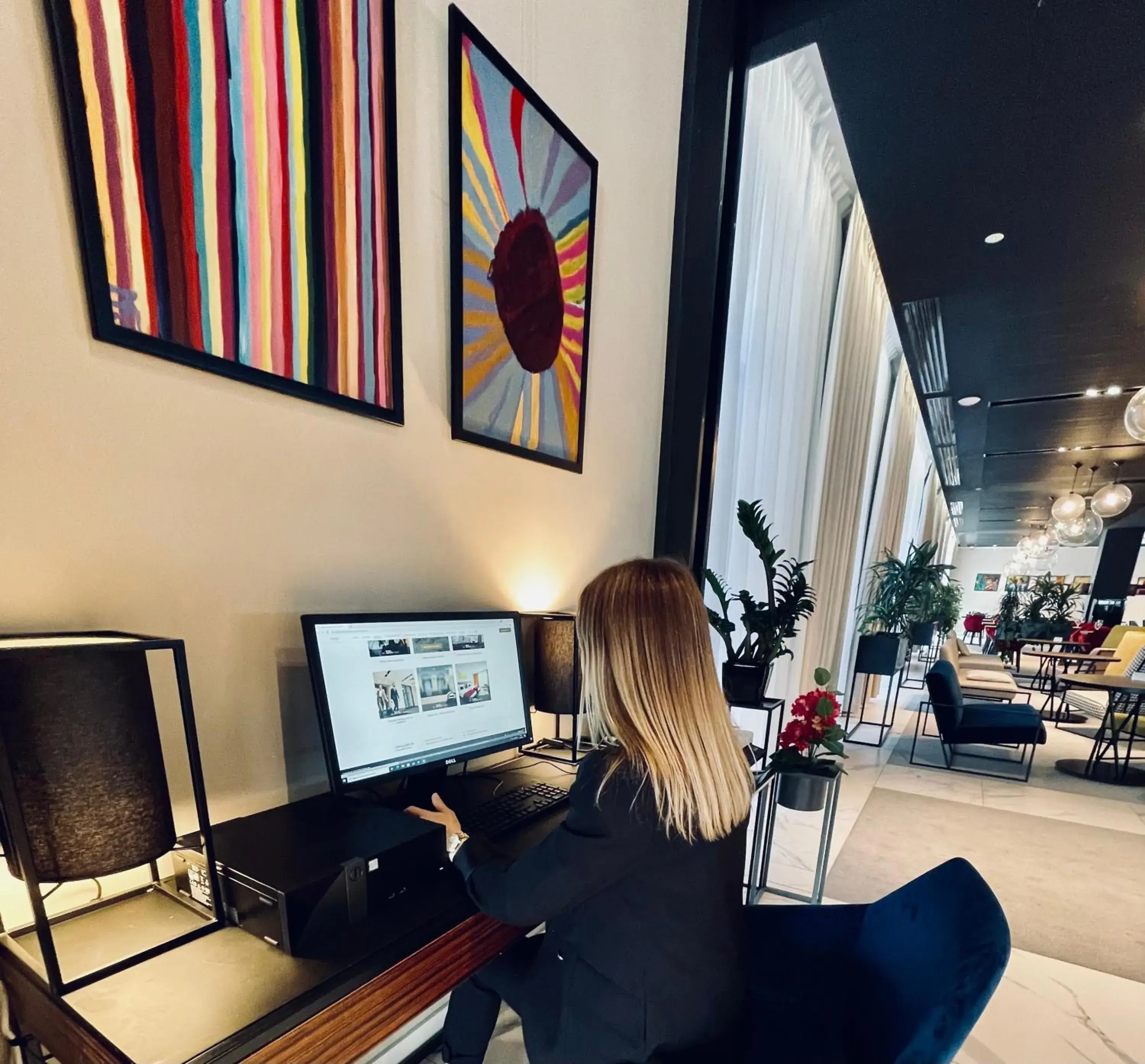 Property building in Arche Hotel Krakowska Property building in Arche Hotel Krakowska