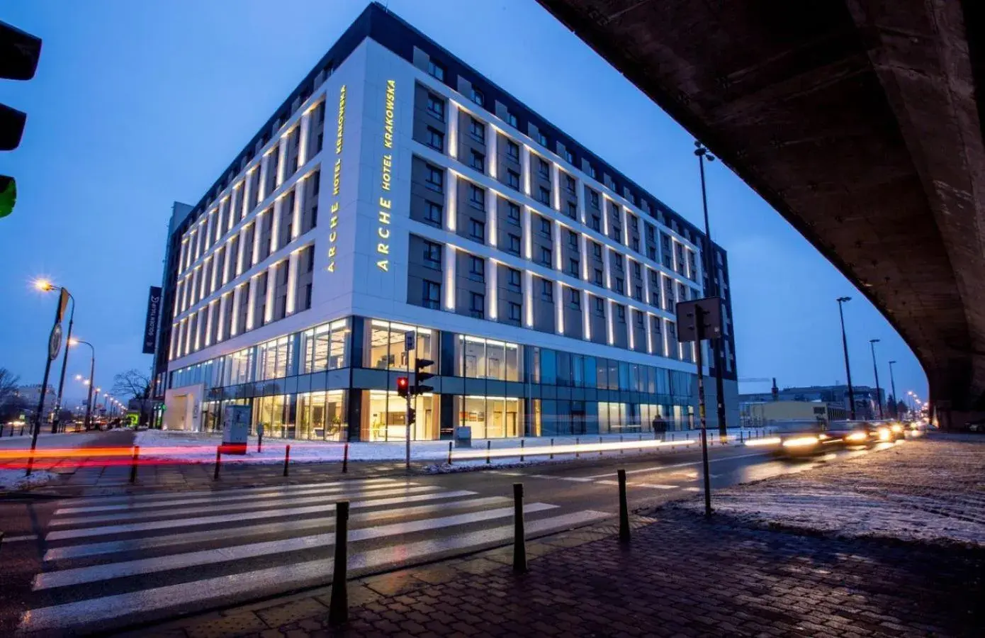 Property building in Arche Hotel Krakowska Property building in Arche Hotel Krakowska