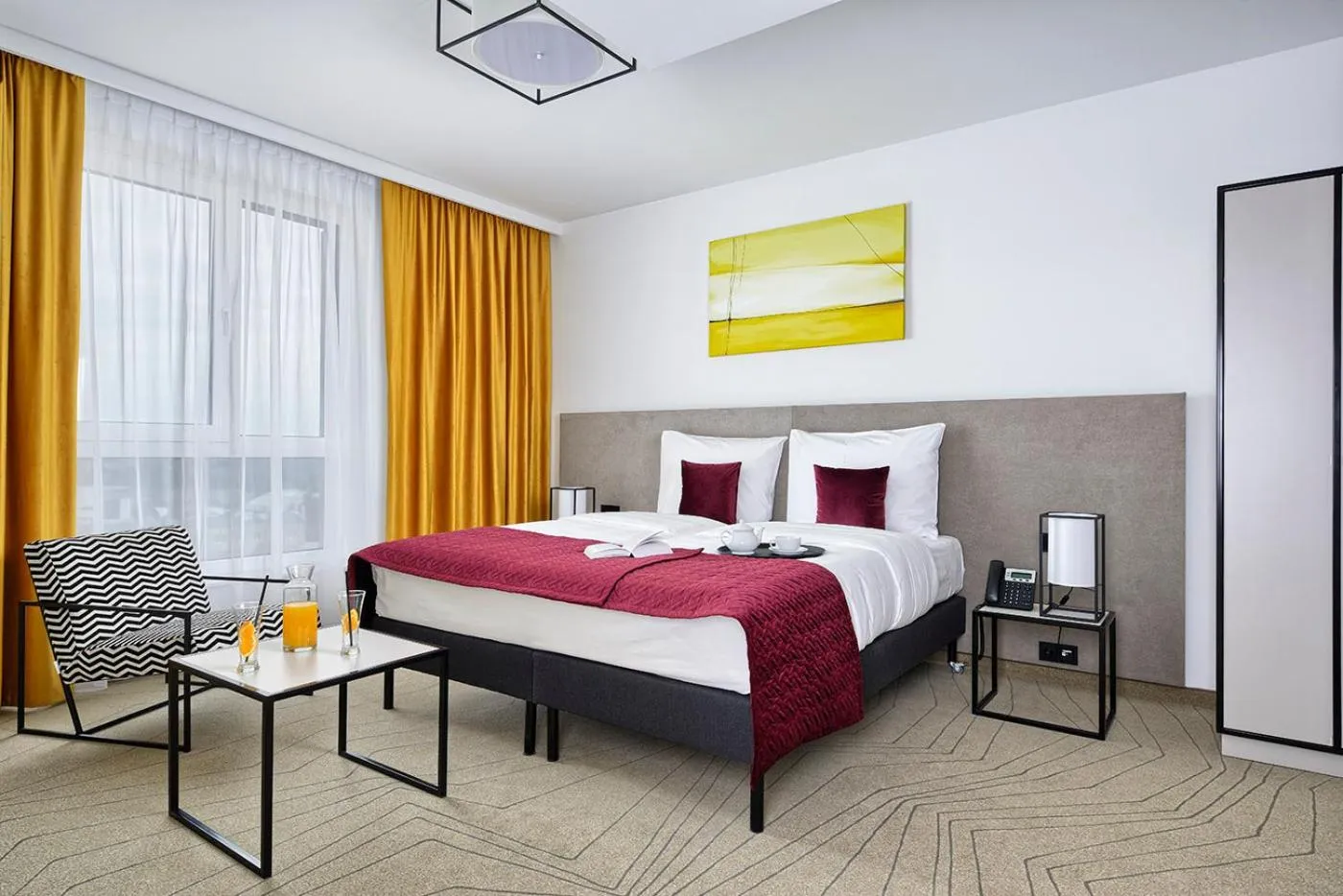 Bed in Arche Hotel Krakowska