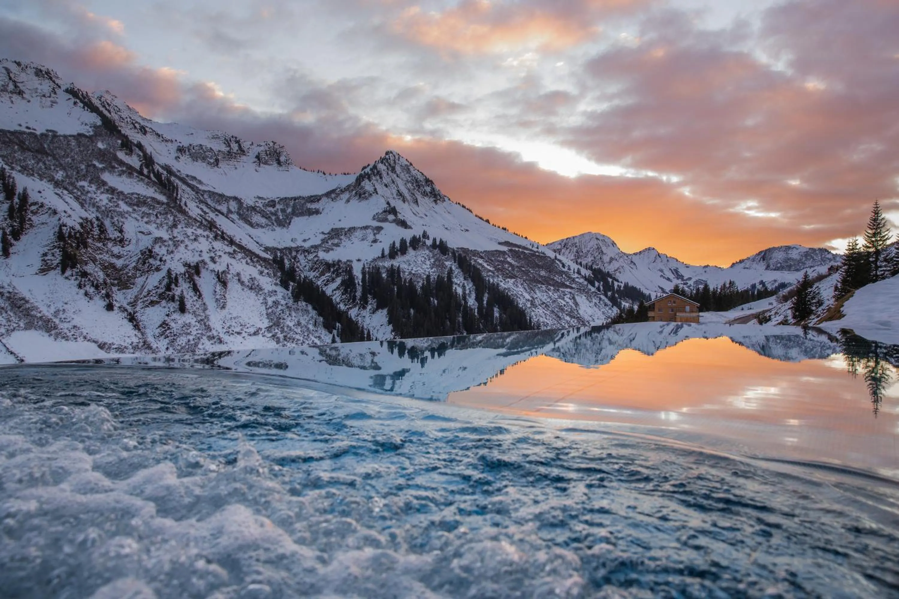 Mountain view in Alpenstern Genießerhotel