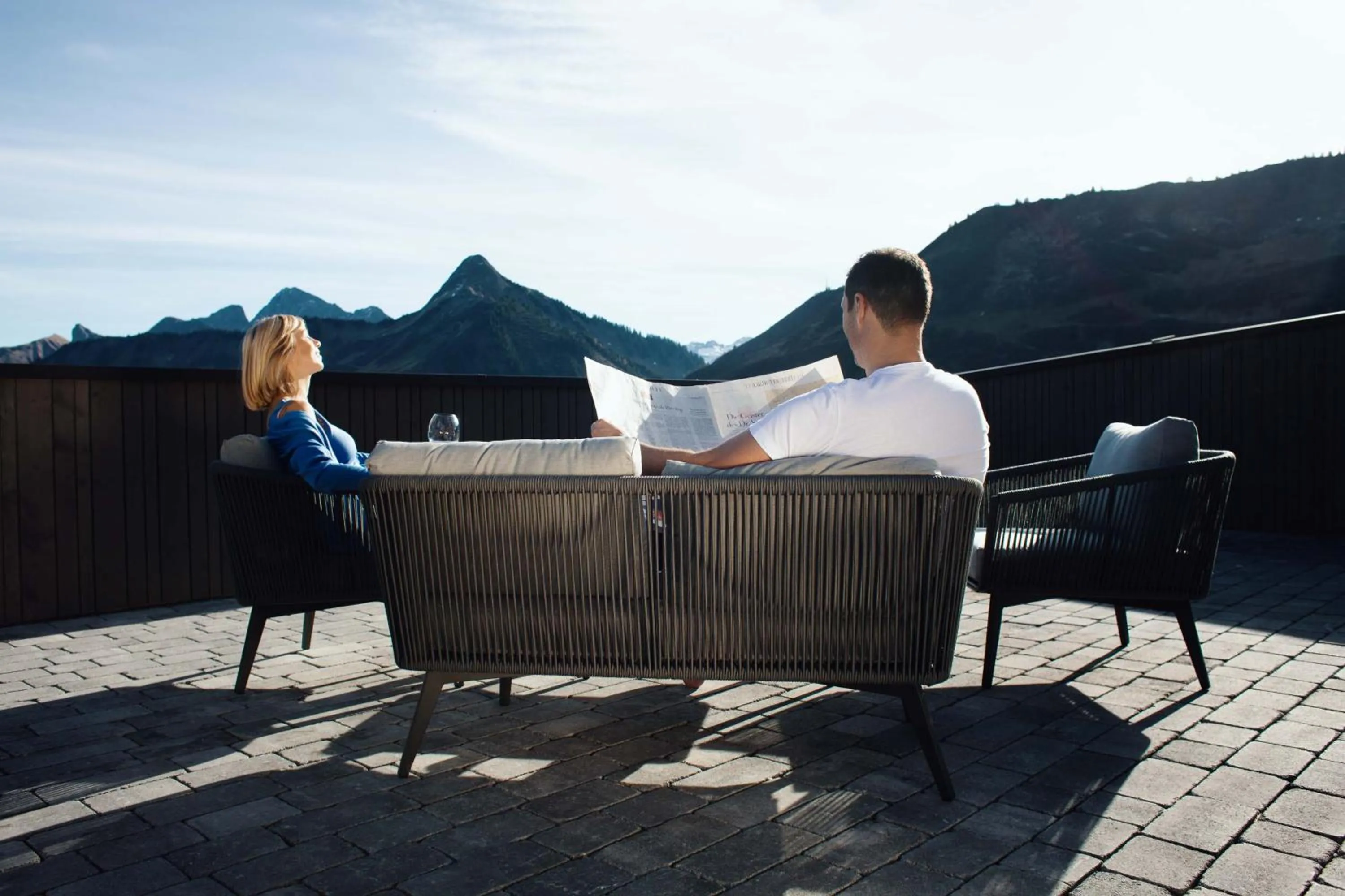 Balcony/Terrace in Alpenstern Genießerhotel