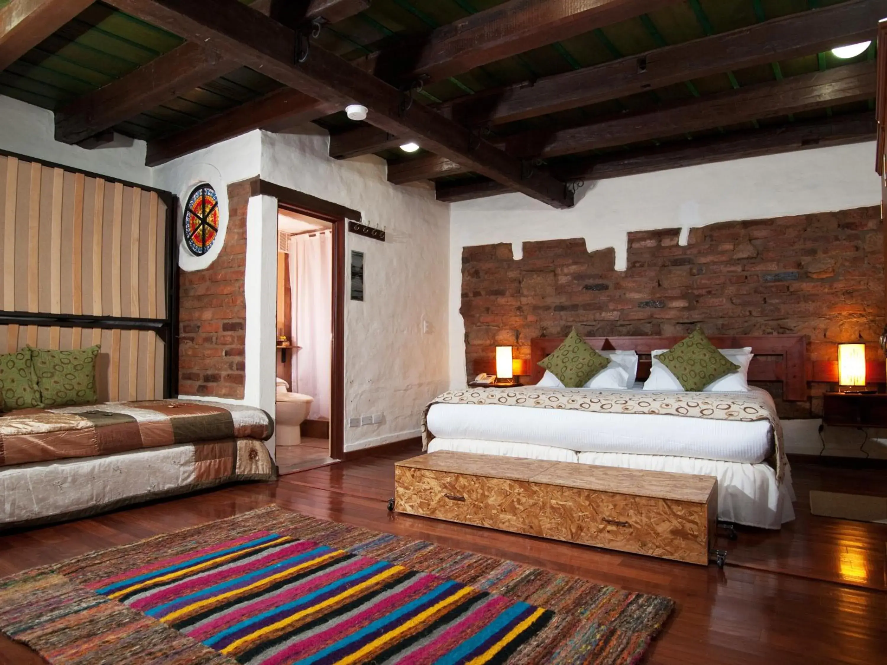 Bed in Hotel Muisca Bed in Hotel Muisca