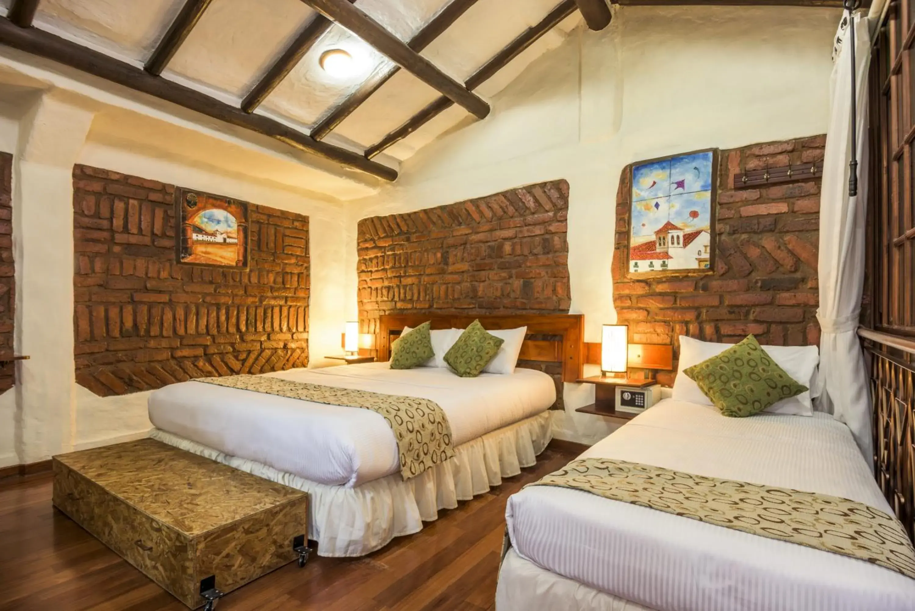 Bed in Hotel Muisca Bed in Hotel Muisca